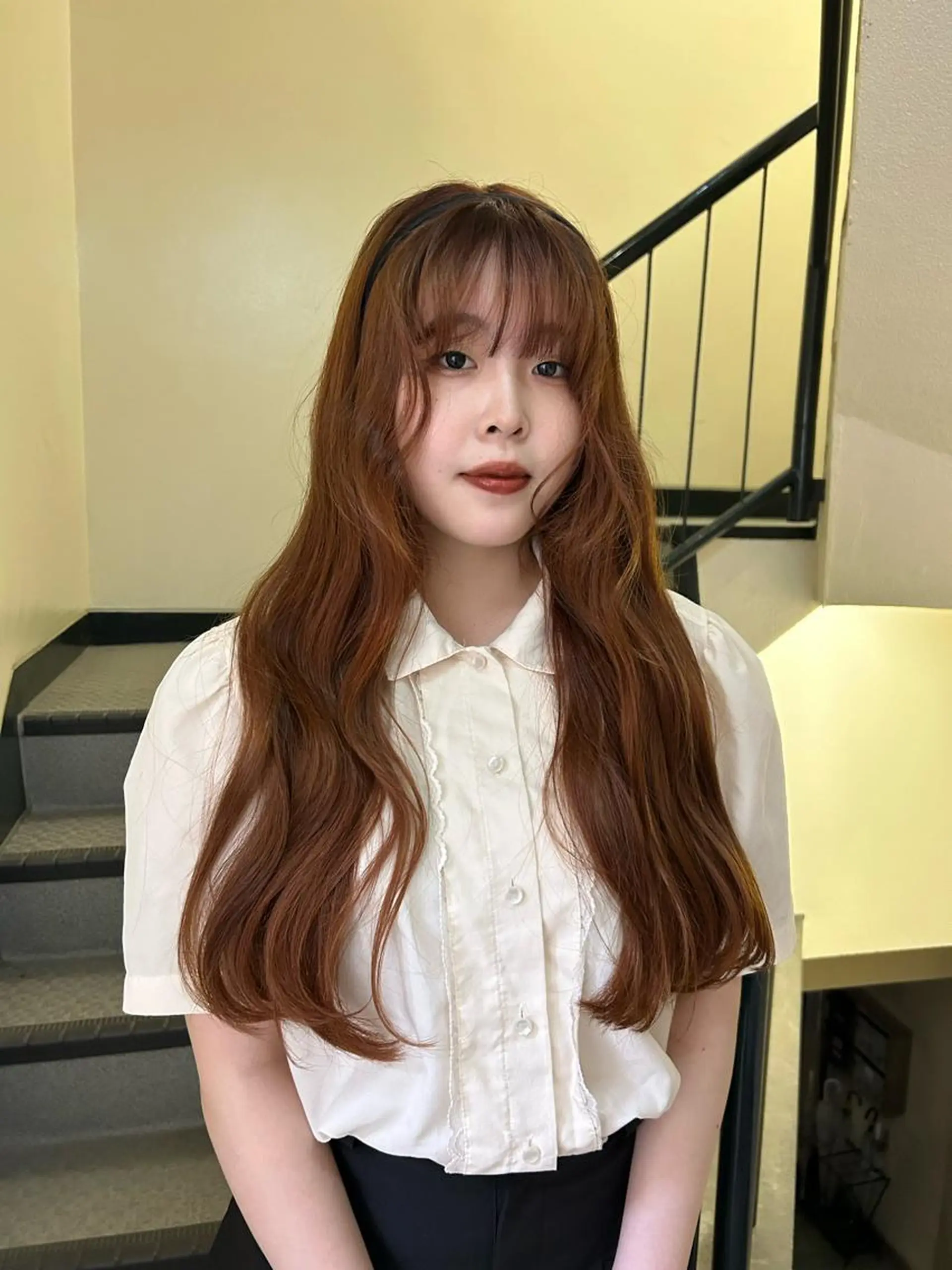 ロング カラー ヘアアレンジ ☕️結【suii.】 ボブ/ヘアセット☕️のヘアスタイル