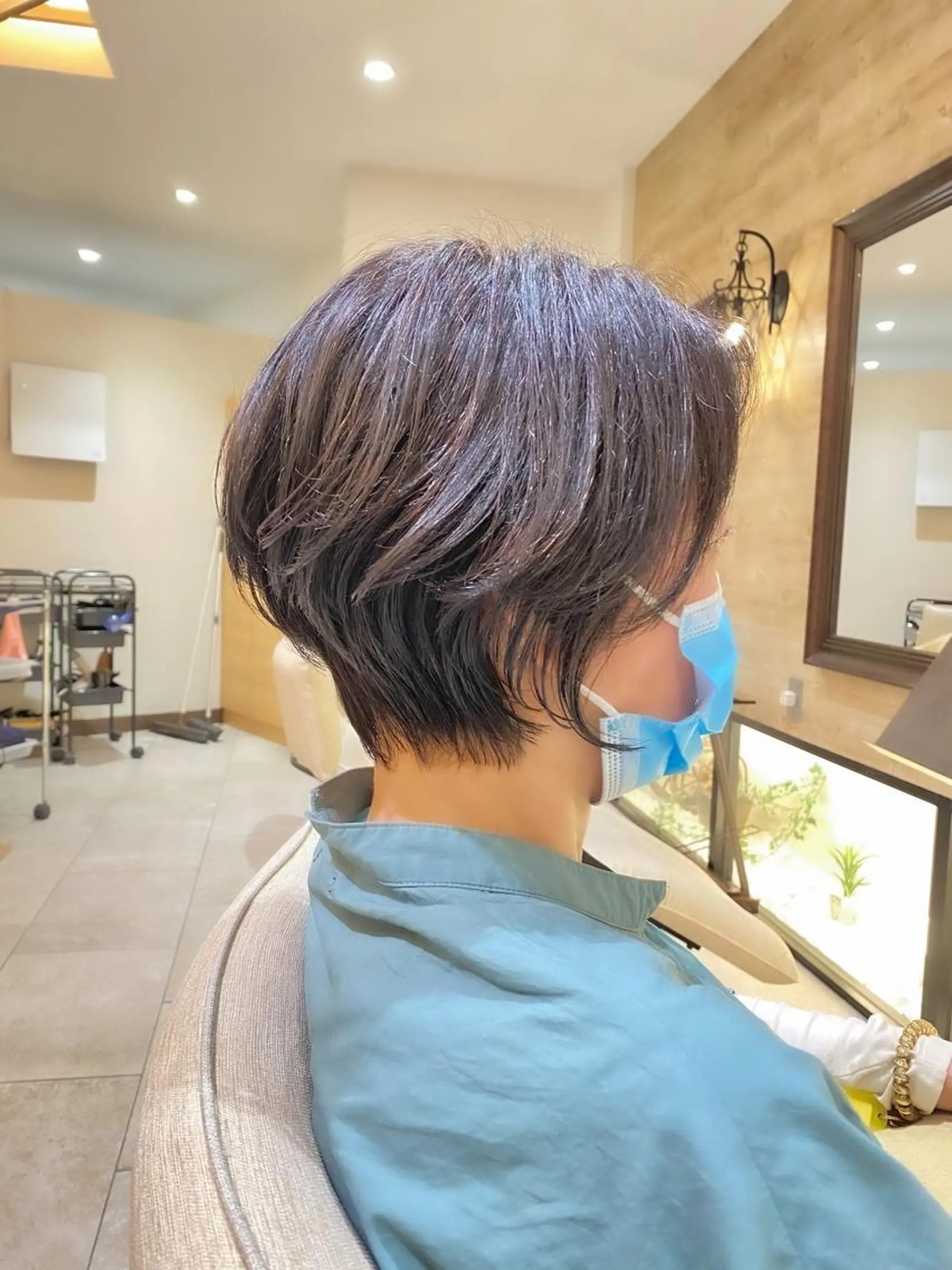 ショート パーマ カット パーマ 【Zina札幌】 宮腰一磨のヘアスタイル