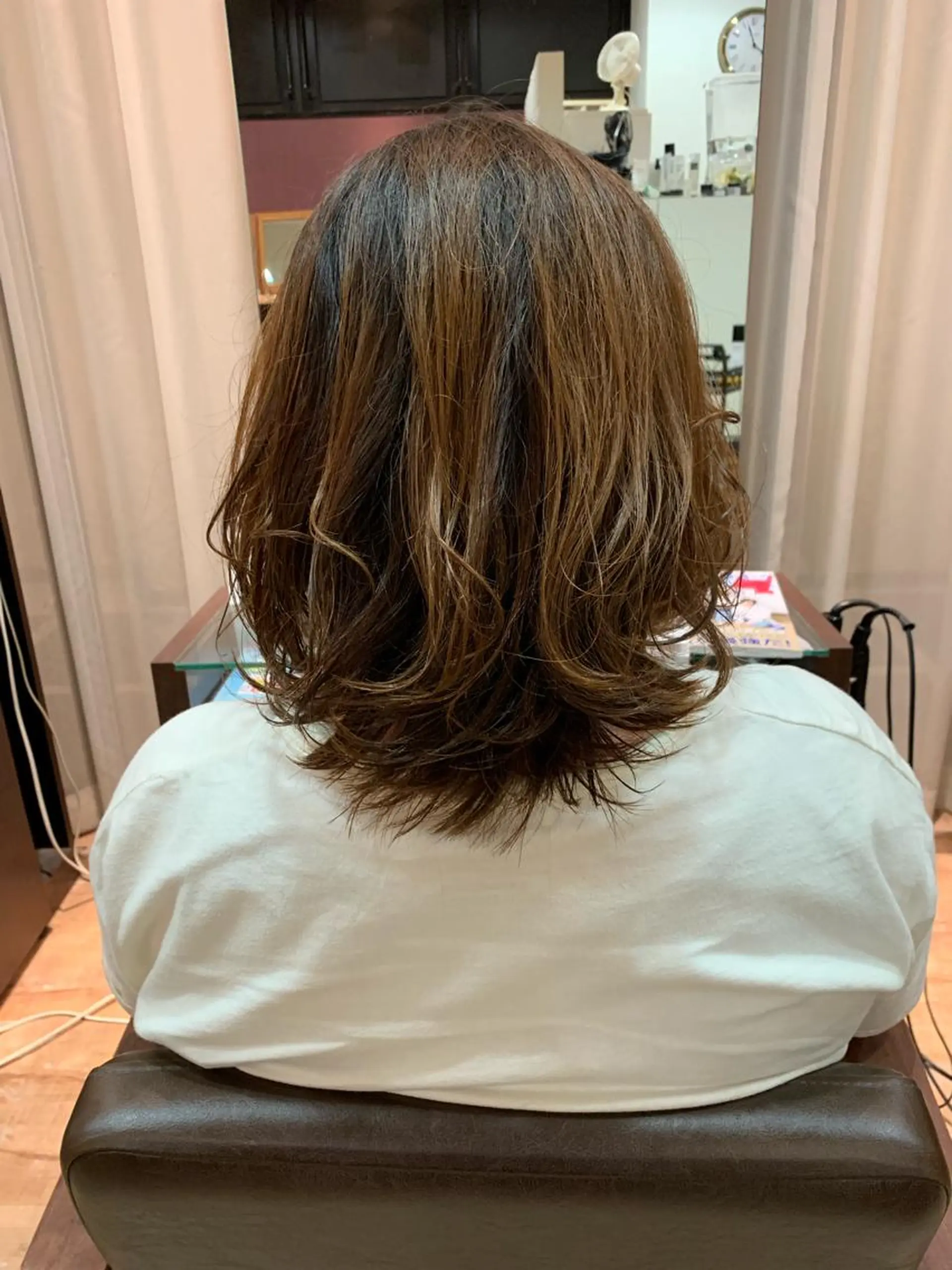ミディアム march merryのヘアスタイル