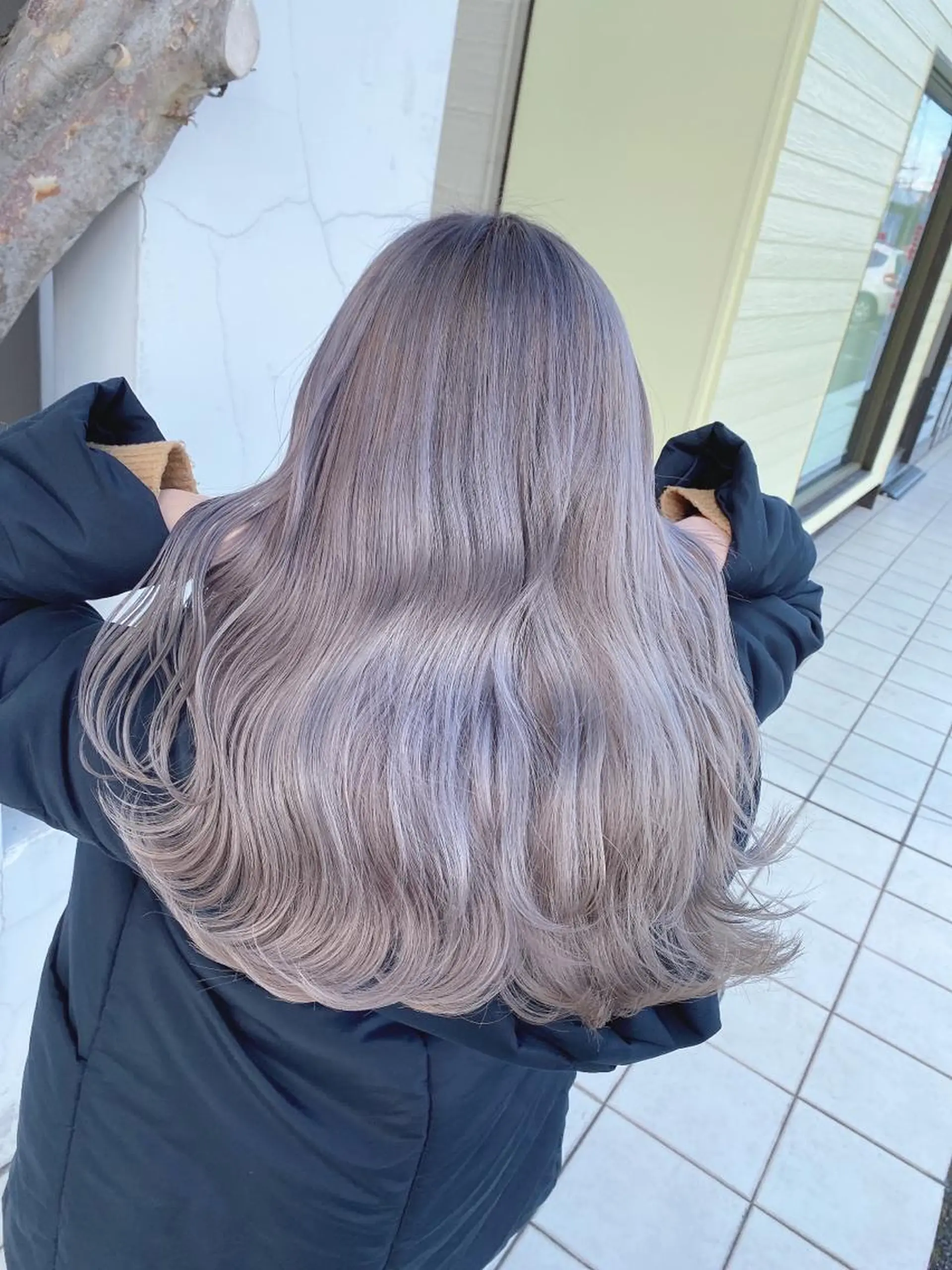 ロング ヘアカラー 具志 正太のヘアスタイル