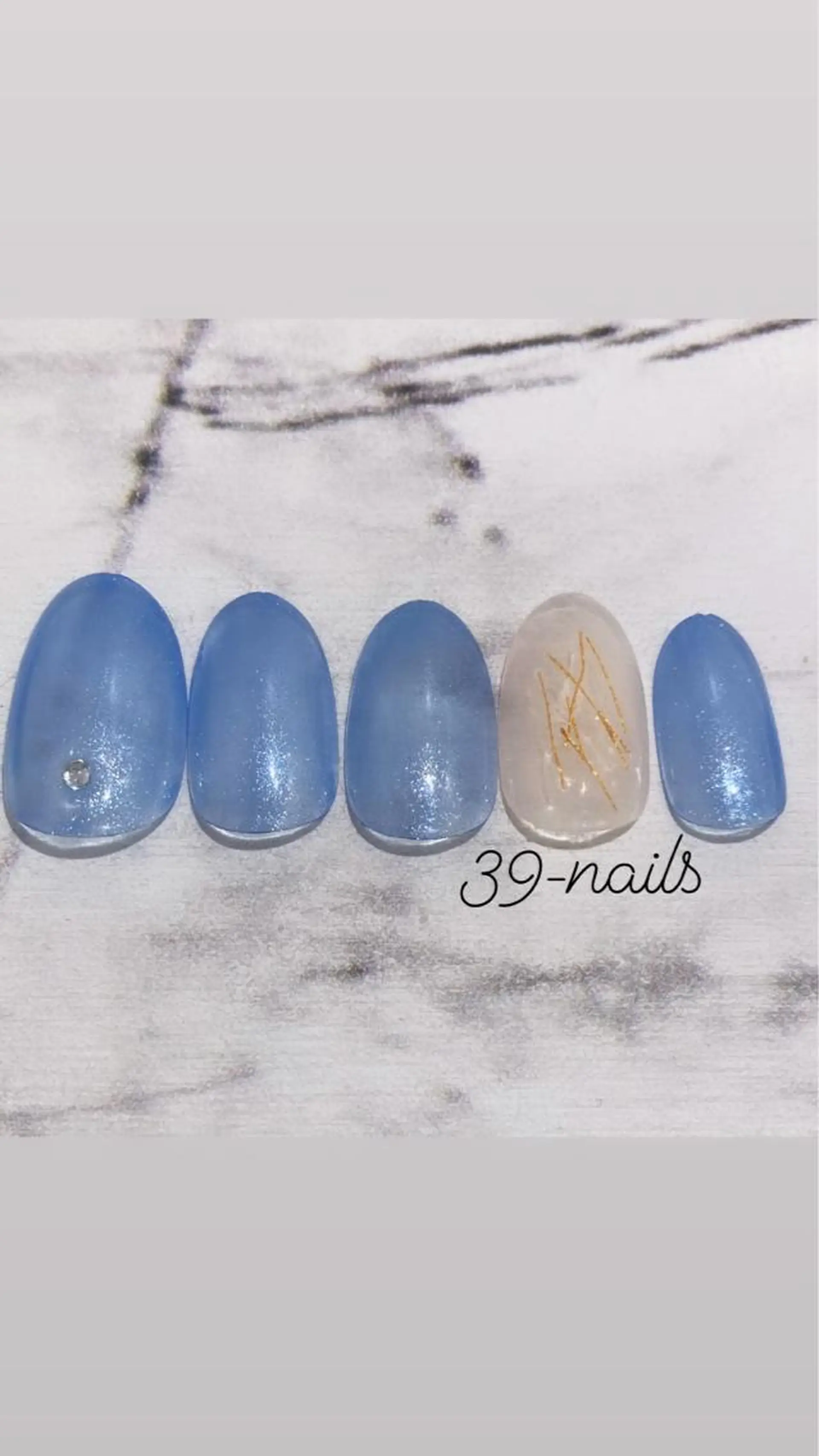 ネイル シンプルネイル 39-nails EharaMikuのネイルデザイン