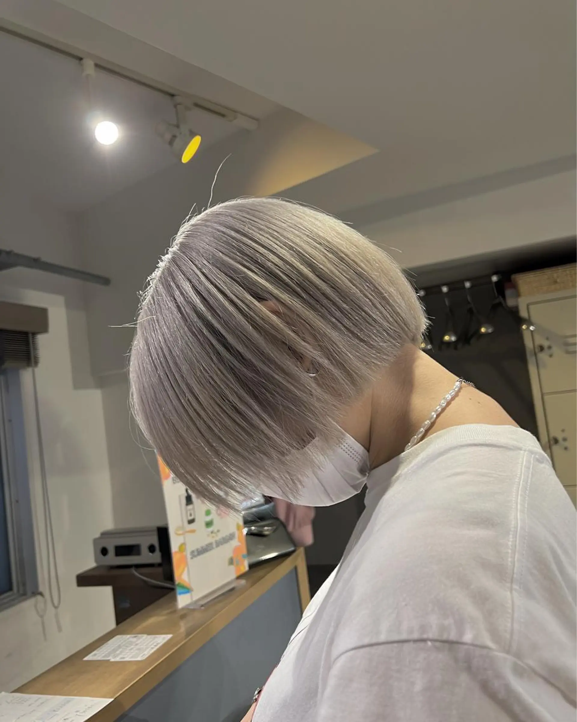 ショート カラー happy  man 🌸血色カラー🌸のヘアスタイル