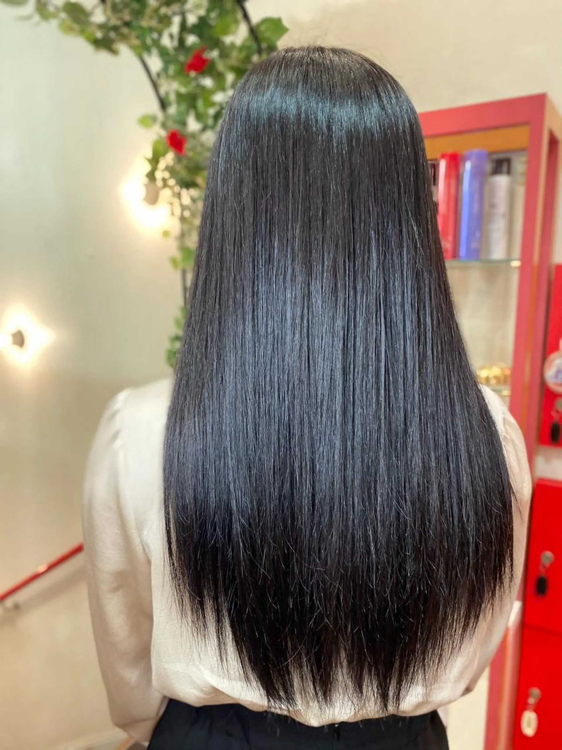 ロング ヘアカラー ゆぴ☾‪/推しカラー /ハイトーンのヘアスタイル