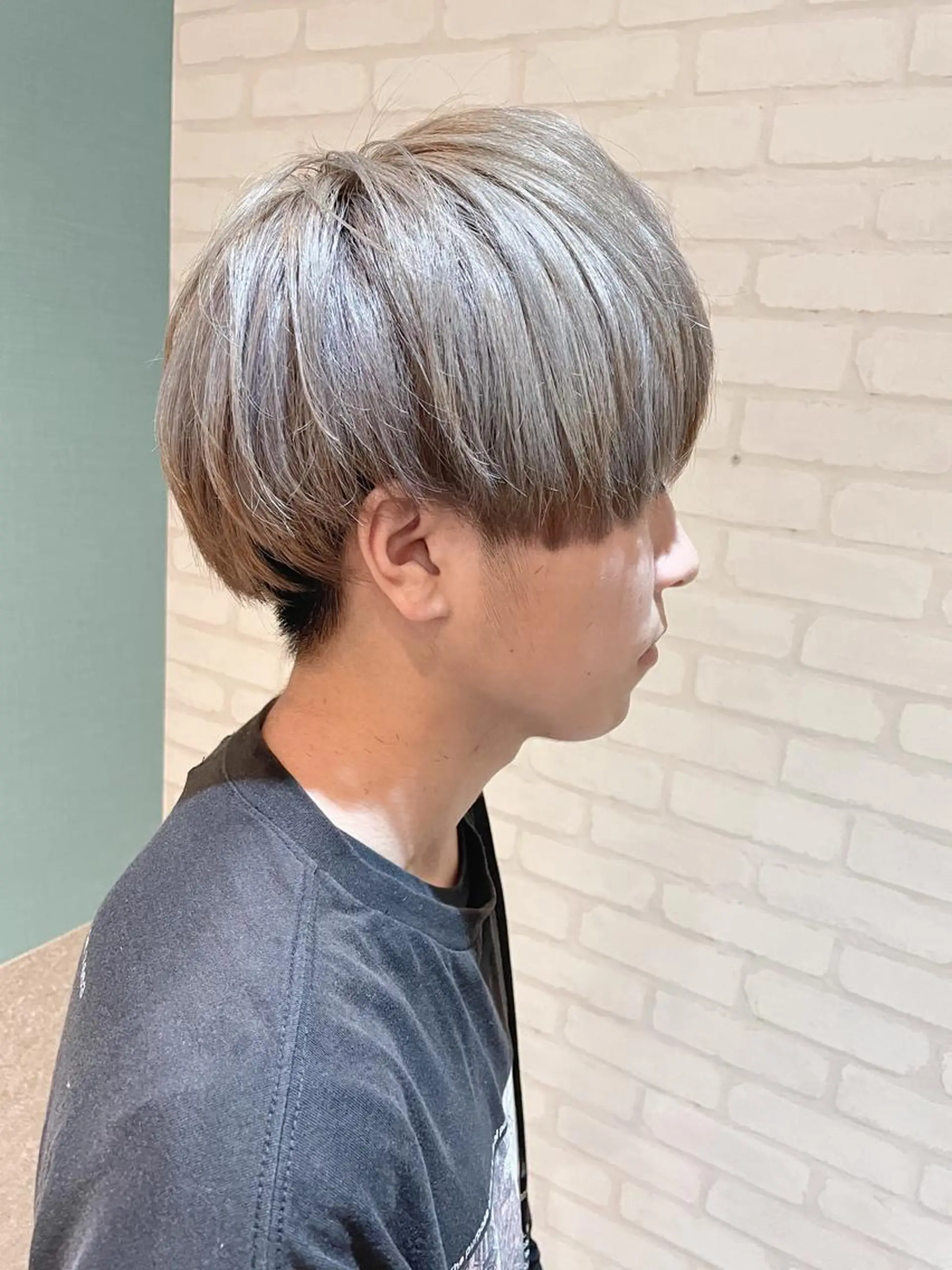 カラー メンズ ケアブリーチ /髪質 改善/古橋圭史郎のヘアスタイル