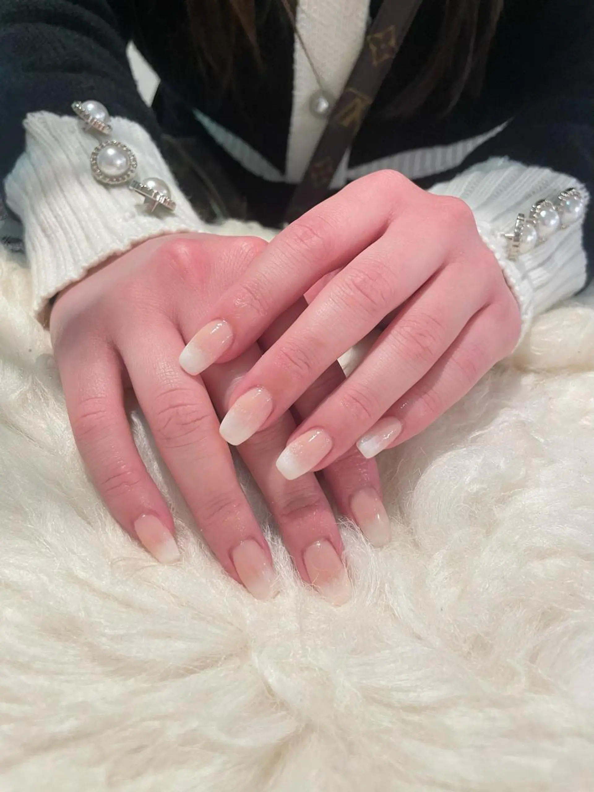 ネイル グラデーション ラメ(グリッター) ハンドネイル DigNail Moeのネイルデザイン