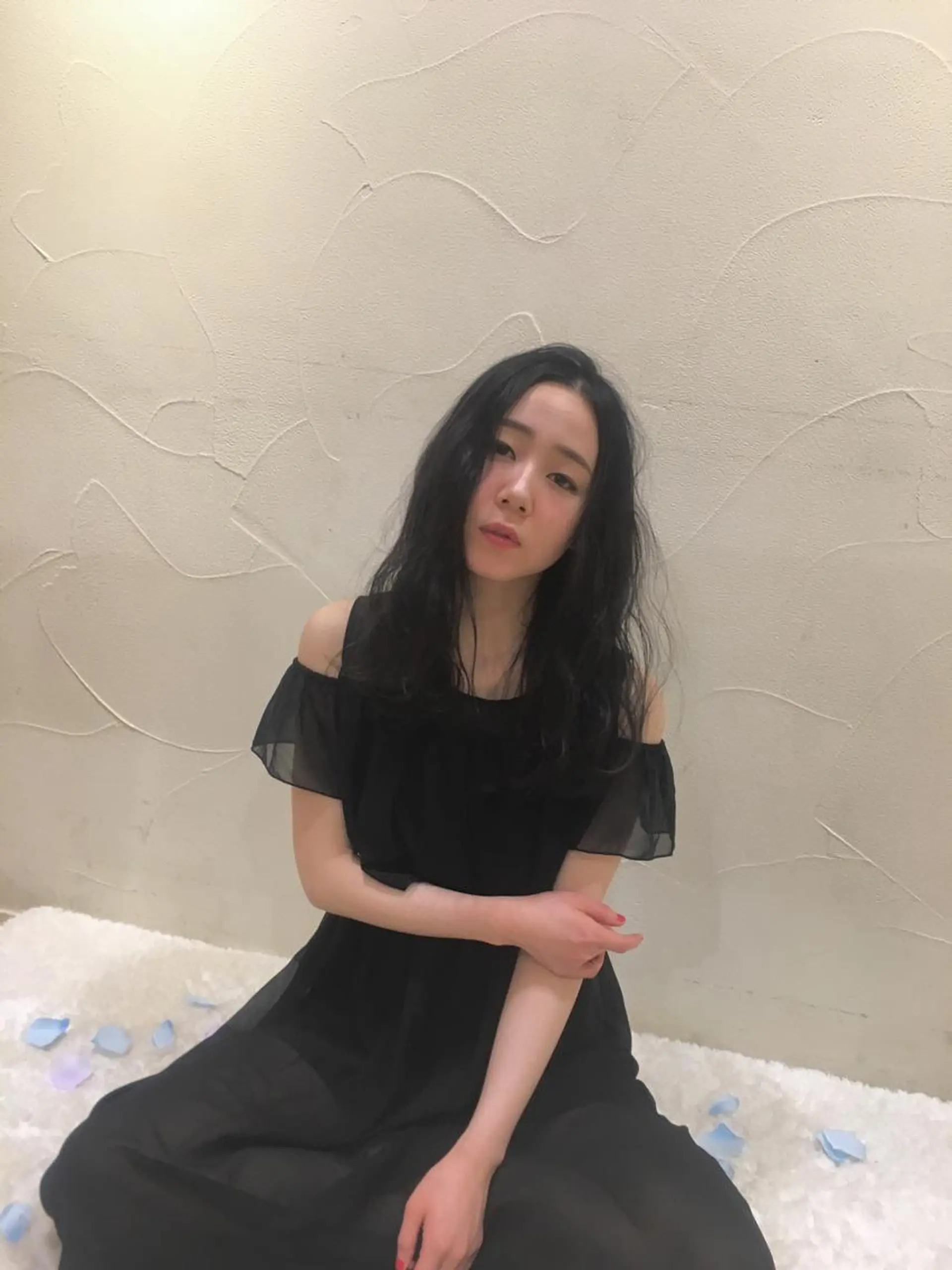 ロング パーマ 清水 まなのマツエク・マツパデザイン