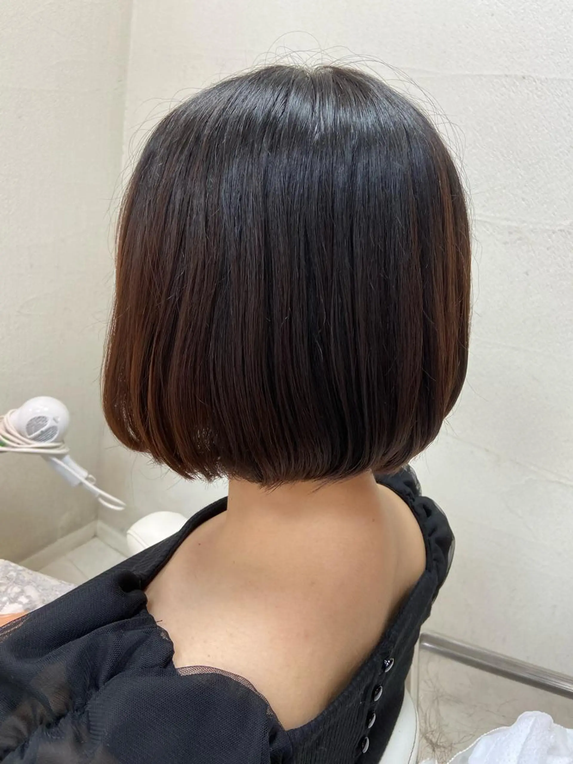 ショート 前下がりボブ ボブ 菊地 美憂のヘアスタイル