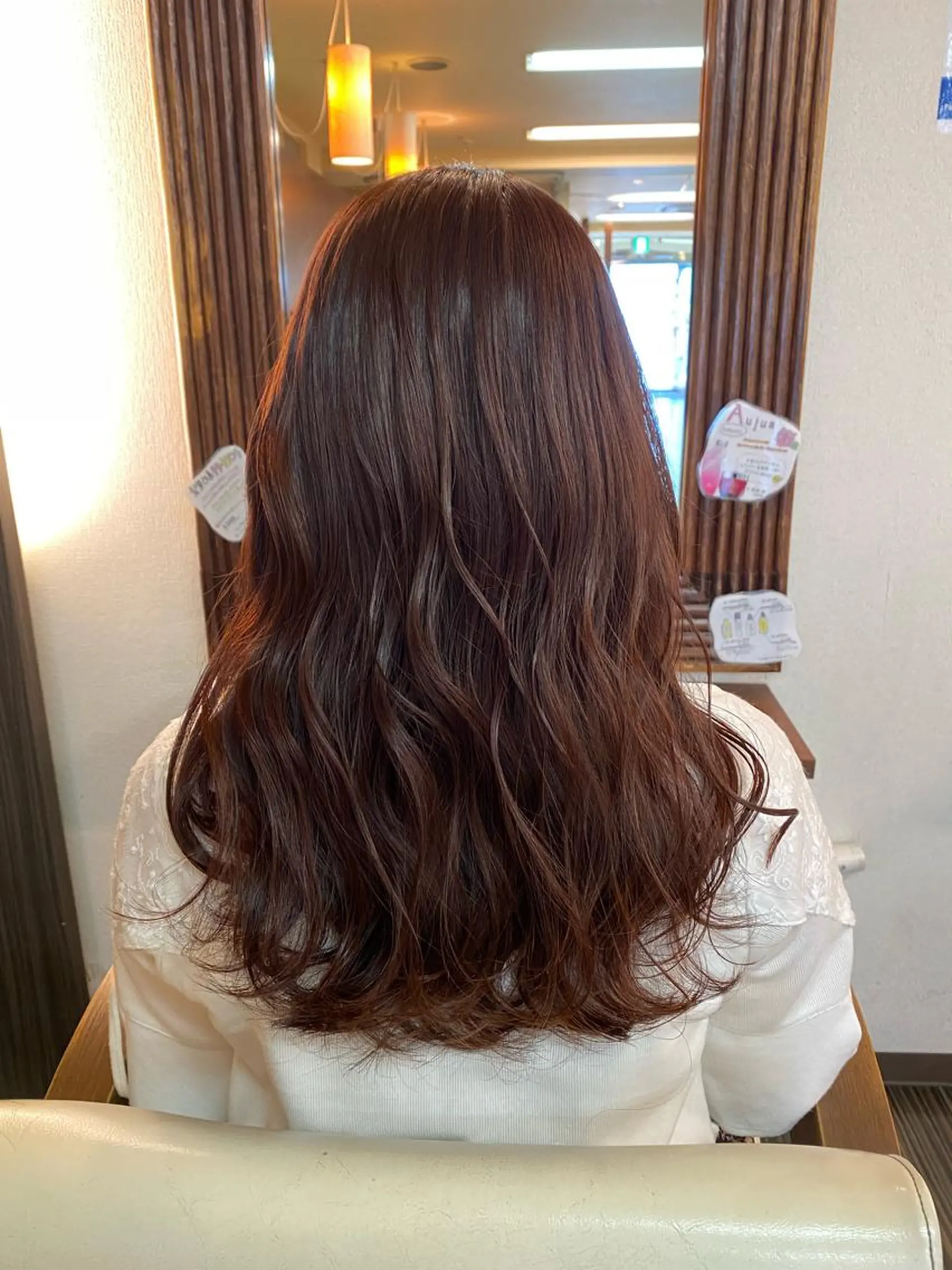 ロング カラー ヘアアレンジ メンズ ヘアカラー トリートメント 加藤 瑠美のヘアスタイル