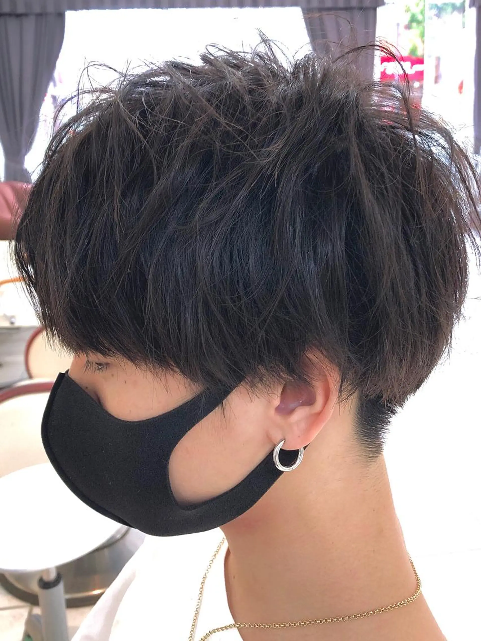 ショート メンズ 保住 亮太のヘアスタイル