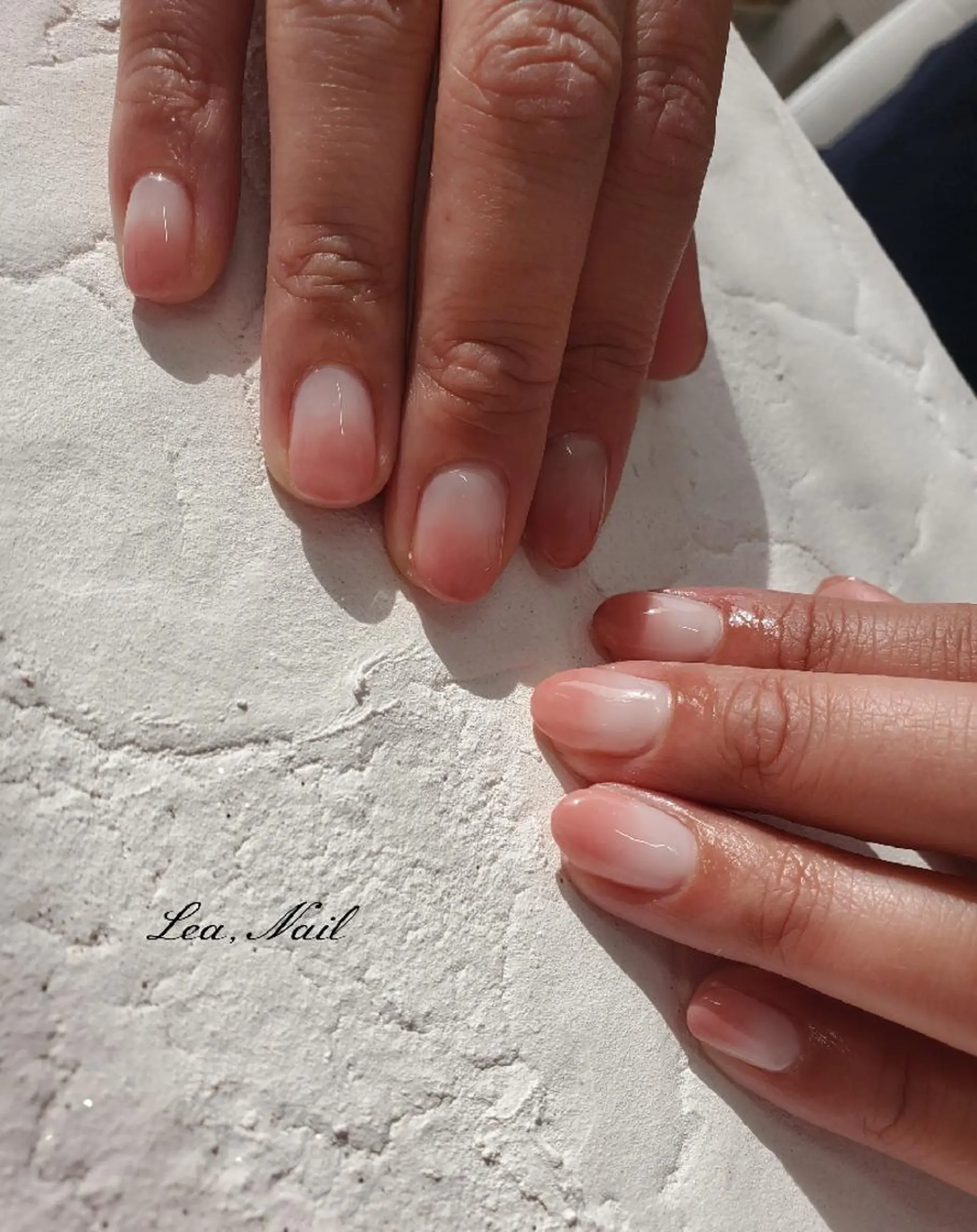 ネイル グラデーション Lea,Nail所属・松橋 愛のネイルデザイン
