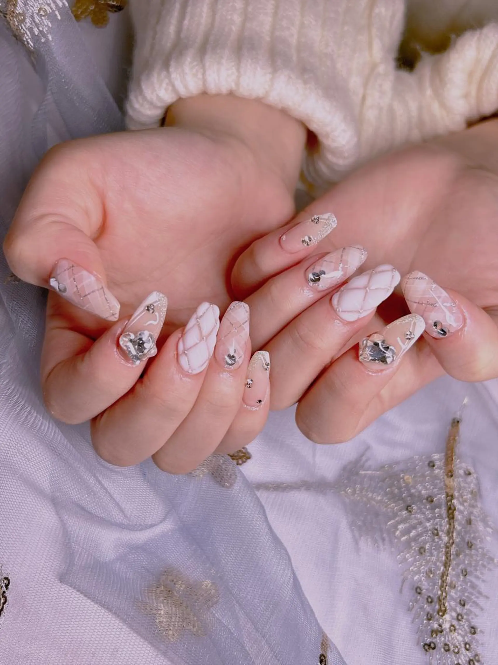 ネイル 長さだし専門店 M2　rikaのネイルデザイン