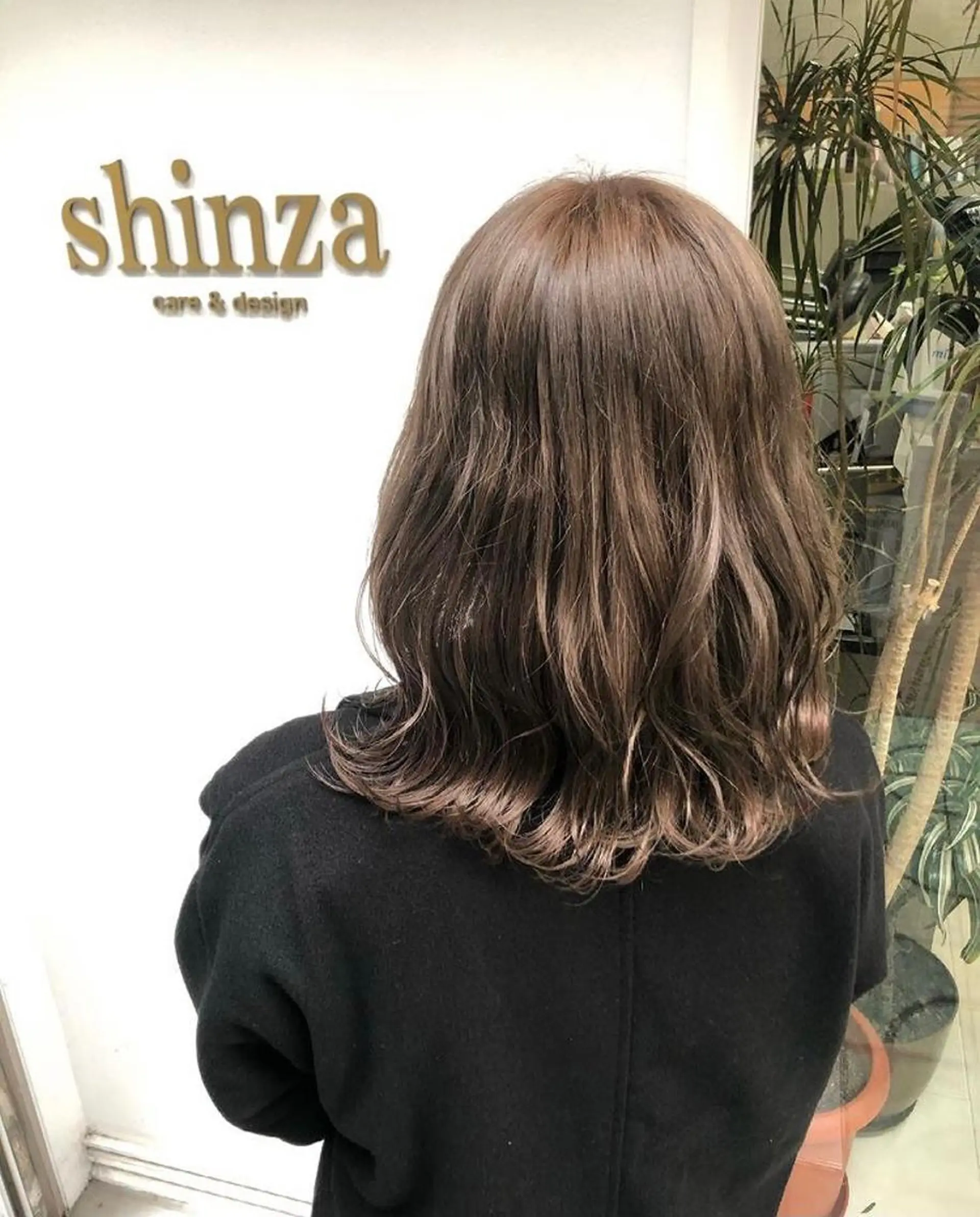 セミロング 亀川蓮 Agu hairのヘアスタイル