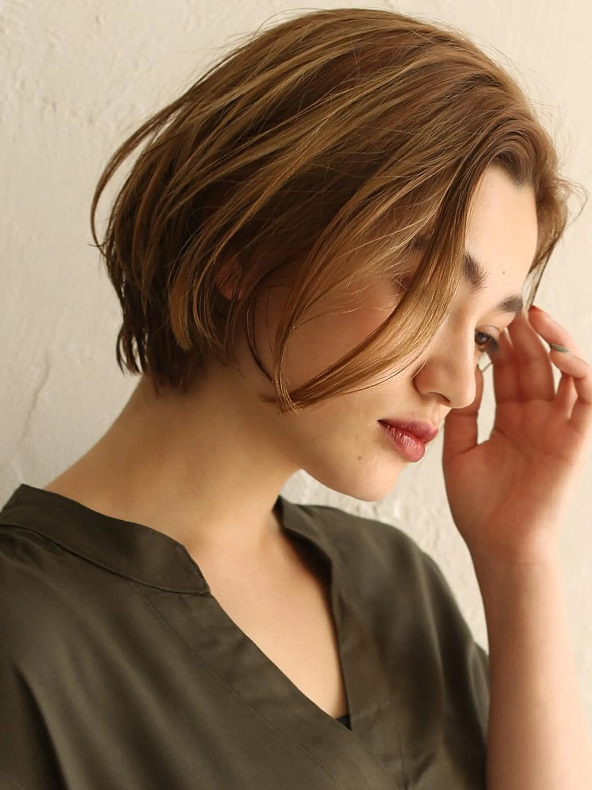 ショート カラー 🫧美髪矯正/ 髪質改善/藤平健太のヘアスタイル