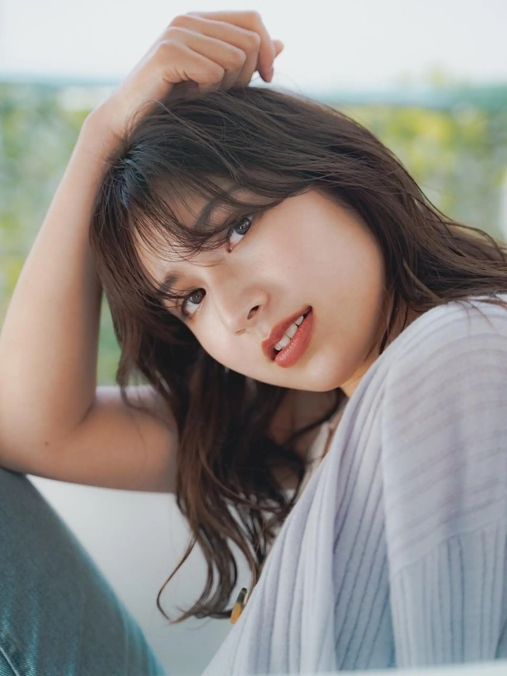 セミロング 柳下 涼のヘアスタイル