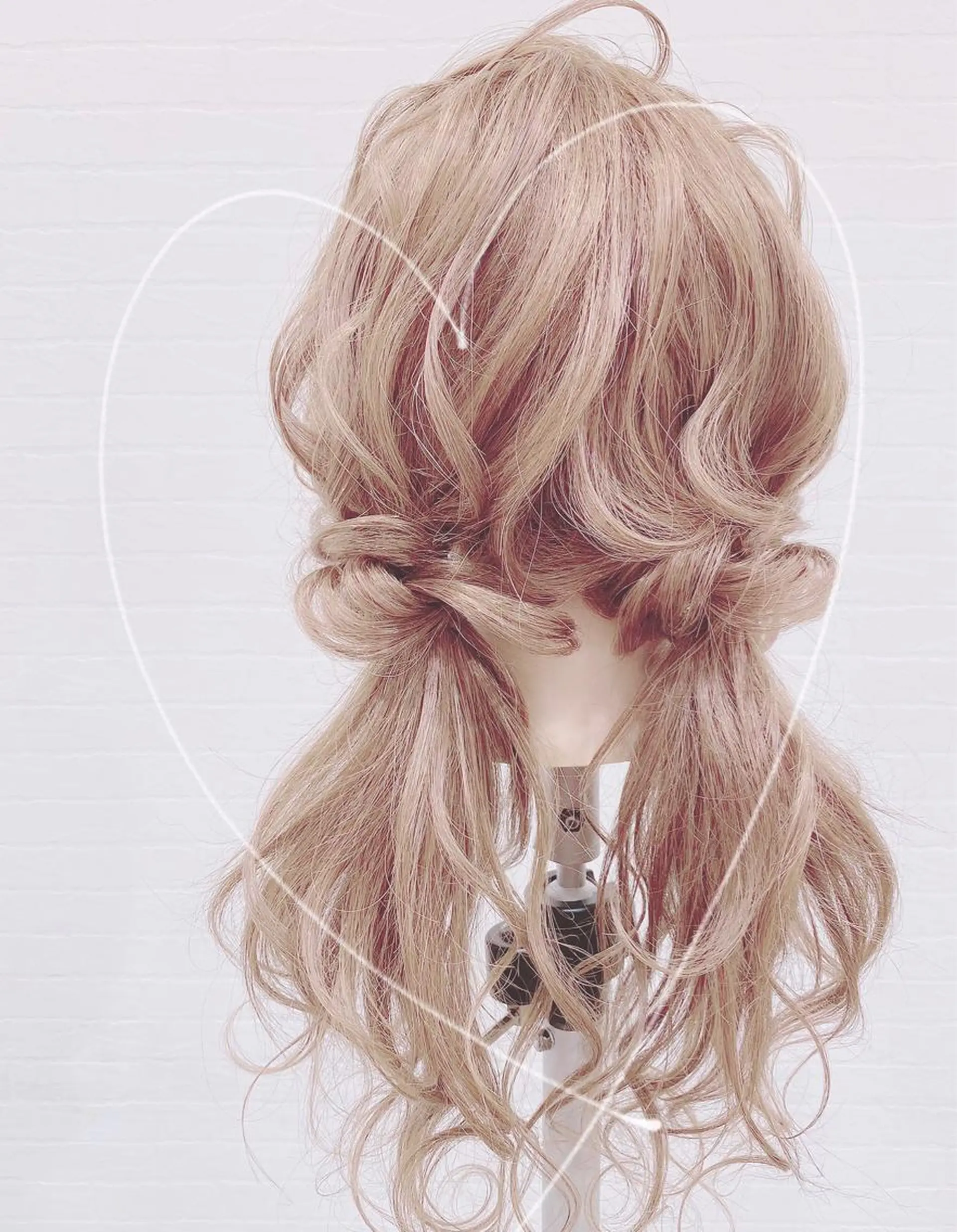 セミロング ヘアアレンジ ツインテール ヘアセット GRANLUSSO 〜グランルッソ駅前店所属・木口 嘉美のヘアスタイル