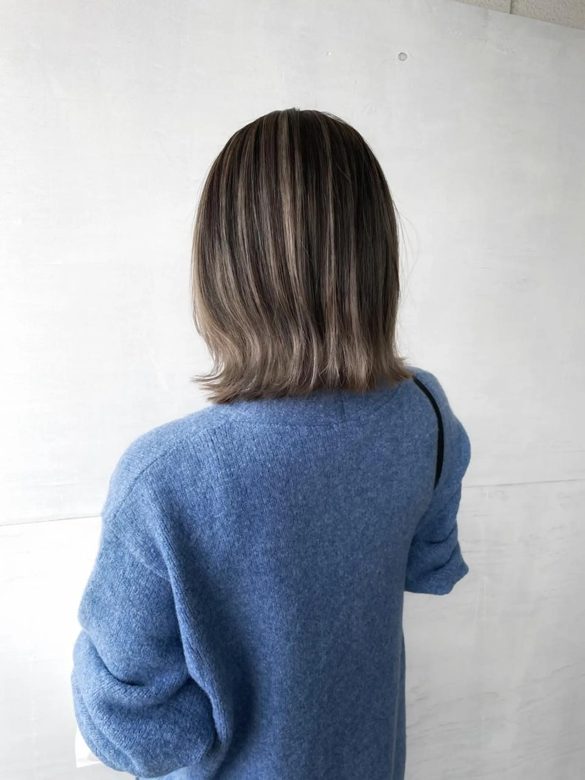 ミディアム カラー かわさき ともやのヘアスタイル