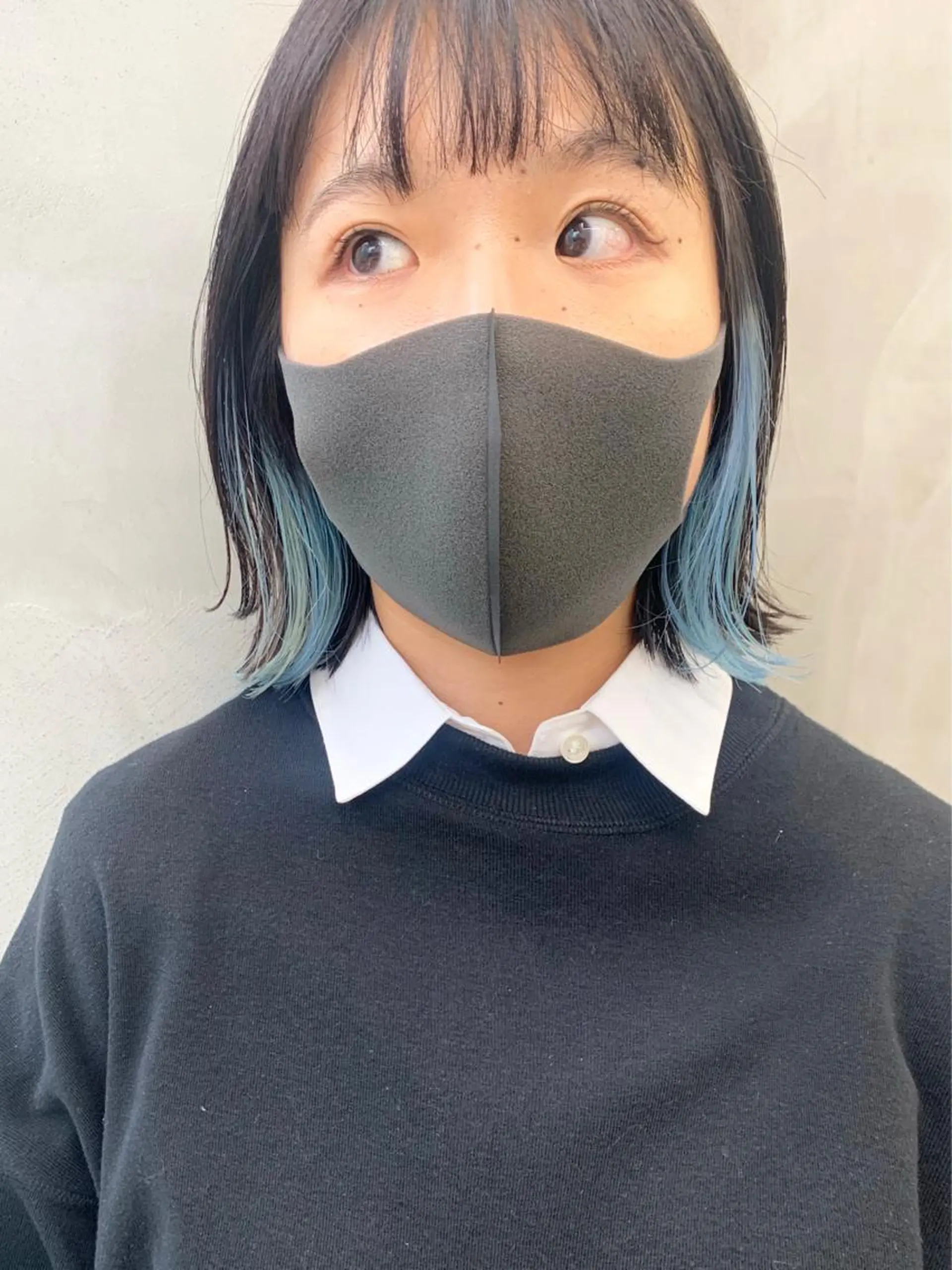 カラー ブリーチ ブルーカラー インナーカラー SEED&beauty byFLAT所属・ヘッドスパ (女性限定)🍋モエのヘアスタイル