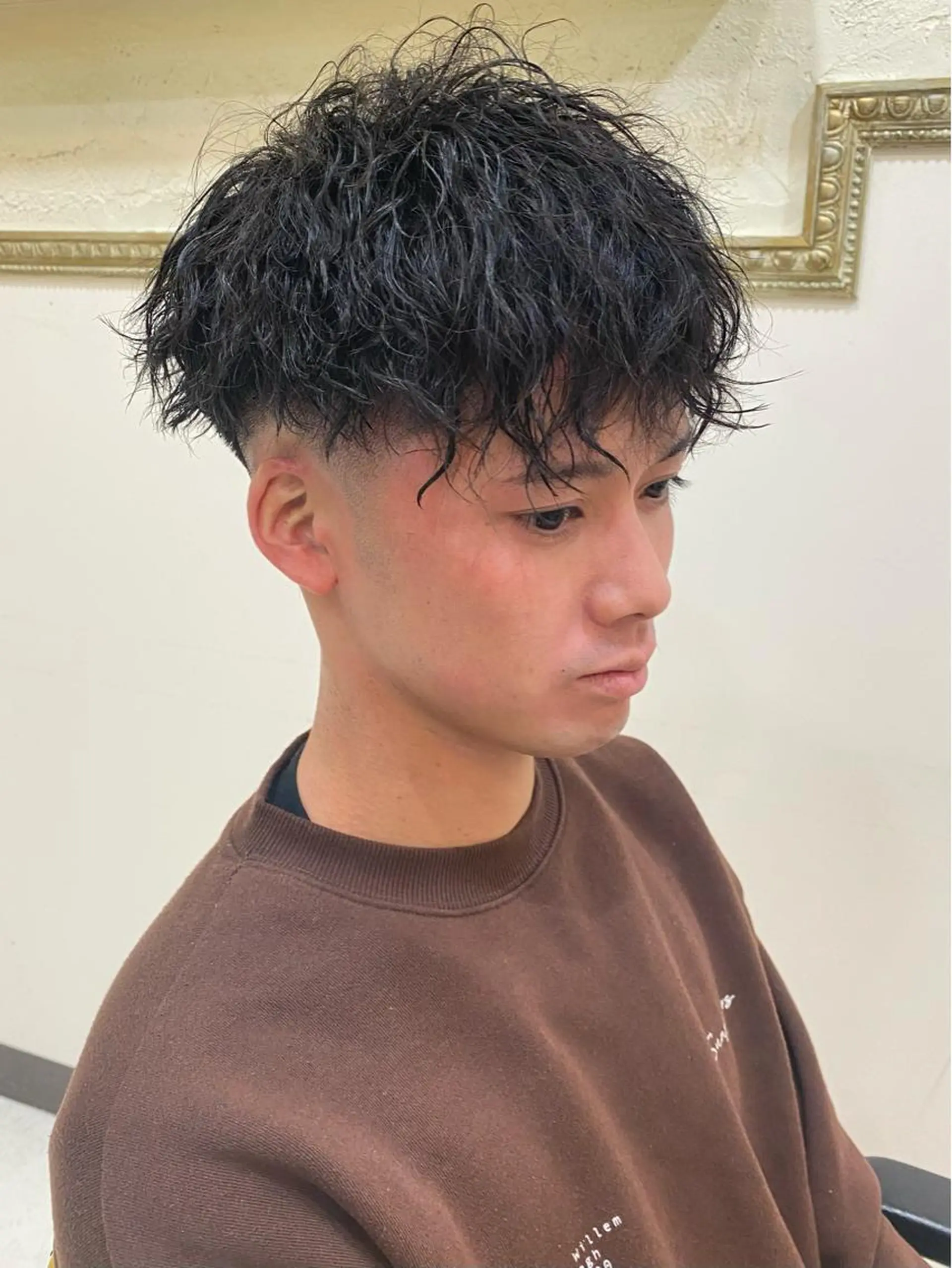 パーマ メンズ 年間2000名担当◎ パーマ職人/仲原佑樹のヘアスタイル