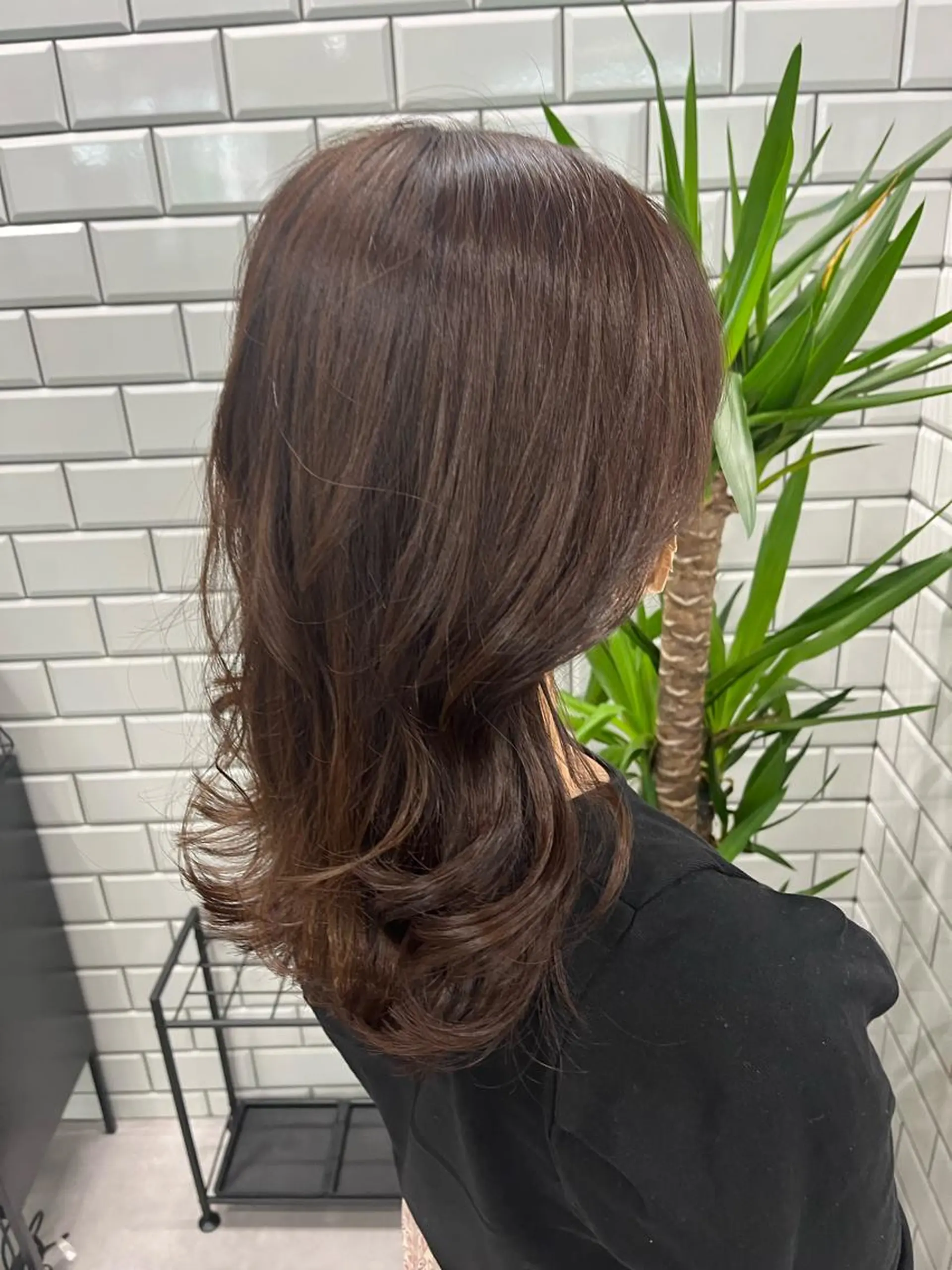 ロング カラー カット ヘアカラー トリートメント newi赤羽 HINATAのヘアスタイル