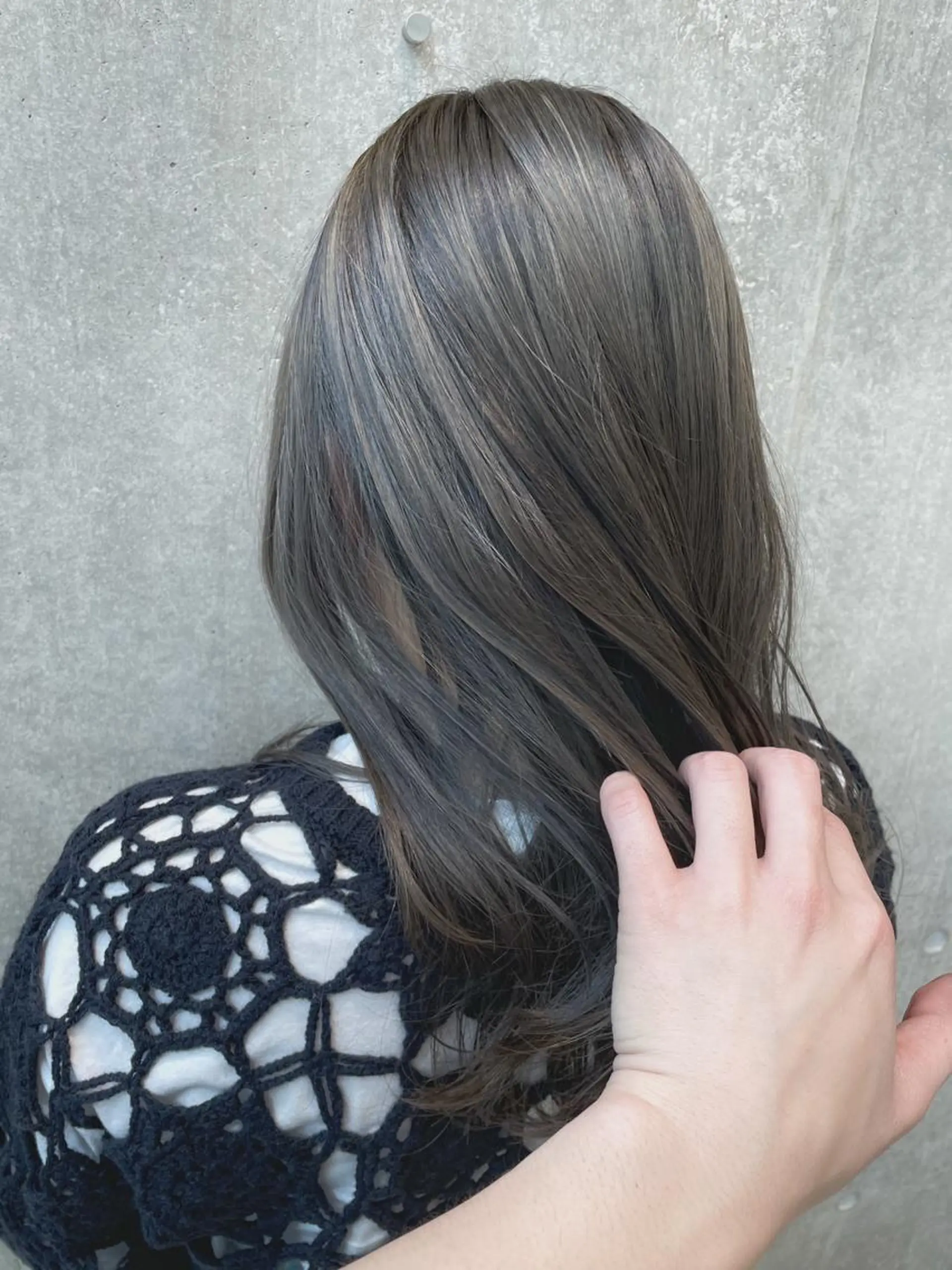 カラー 透明感カラー 韓国風カラー KURO/韓国ヘア /レイヤーカットのヘアスタイル