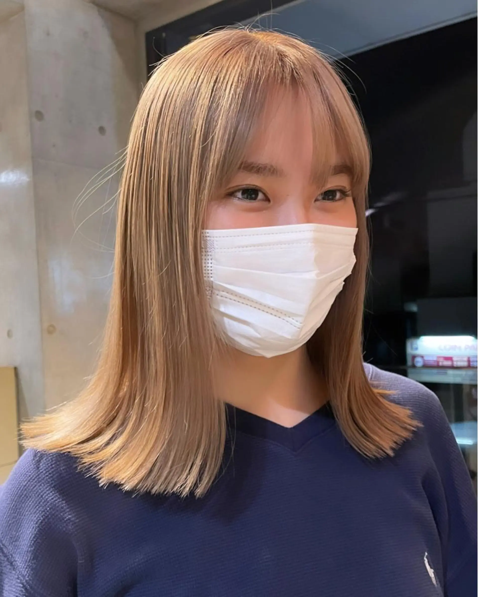 ミディアム カラー GO TODAY  シェアサロン札幌店所属・kana .のヘアスタイル