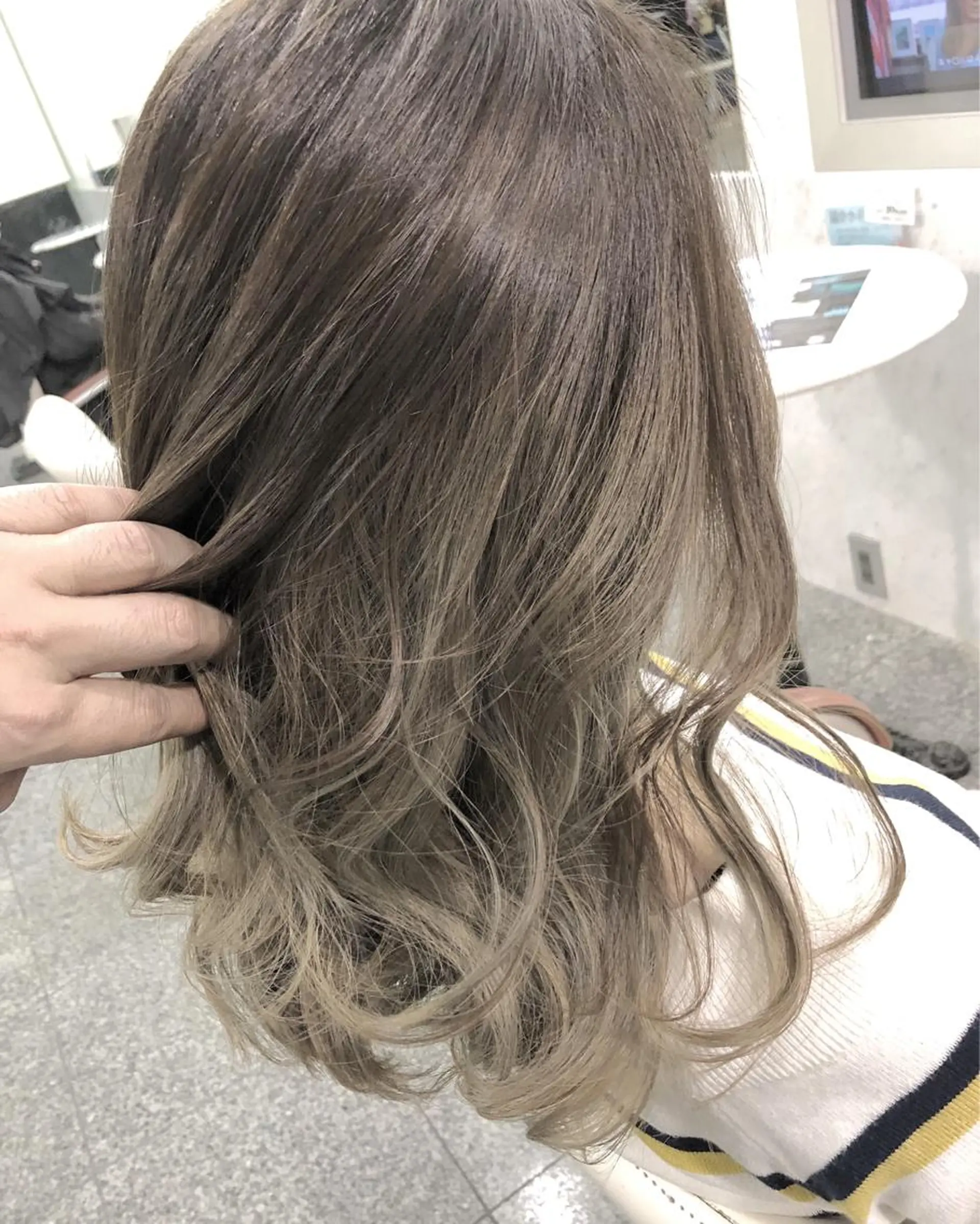 ロング カラー ヘアカラー トリートメント 河合秀明/ショート /ボブ/レイヤーのヘアスタイル