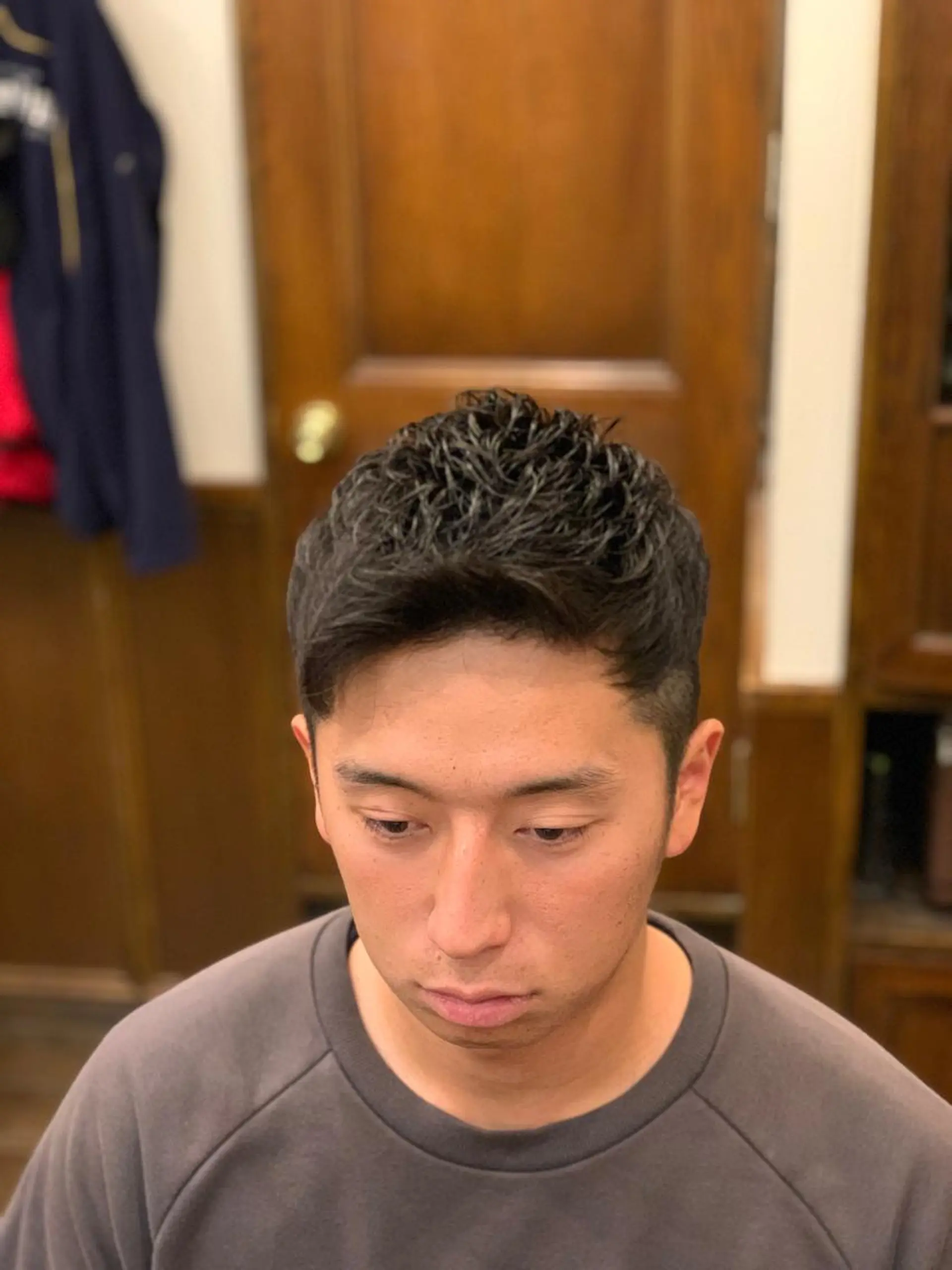 ショート HIRO銀座　バーバーショップ丸の内所属・ヒロ銀座 林のヘアスタイル