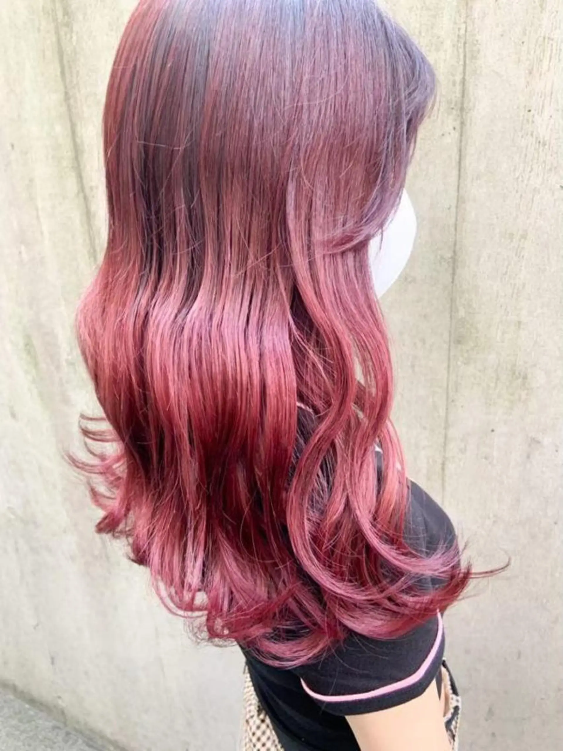 セミロング カラー ヘアアレンジ ダブルカラー ラベンダーカラー ピンクカラー ヘアカラー うる艶カラー🤍 SAKI🧸錦糸町のヘアスタイル