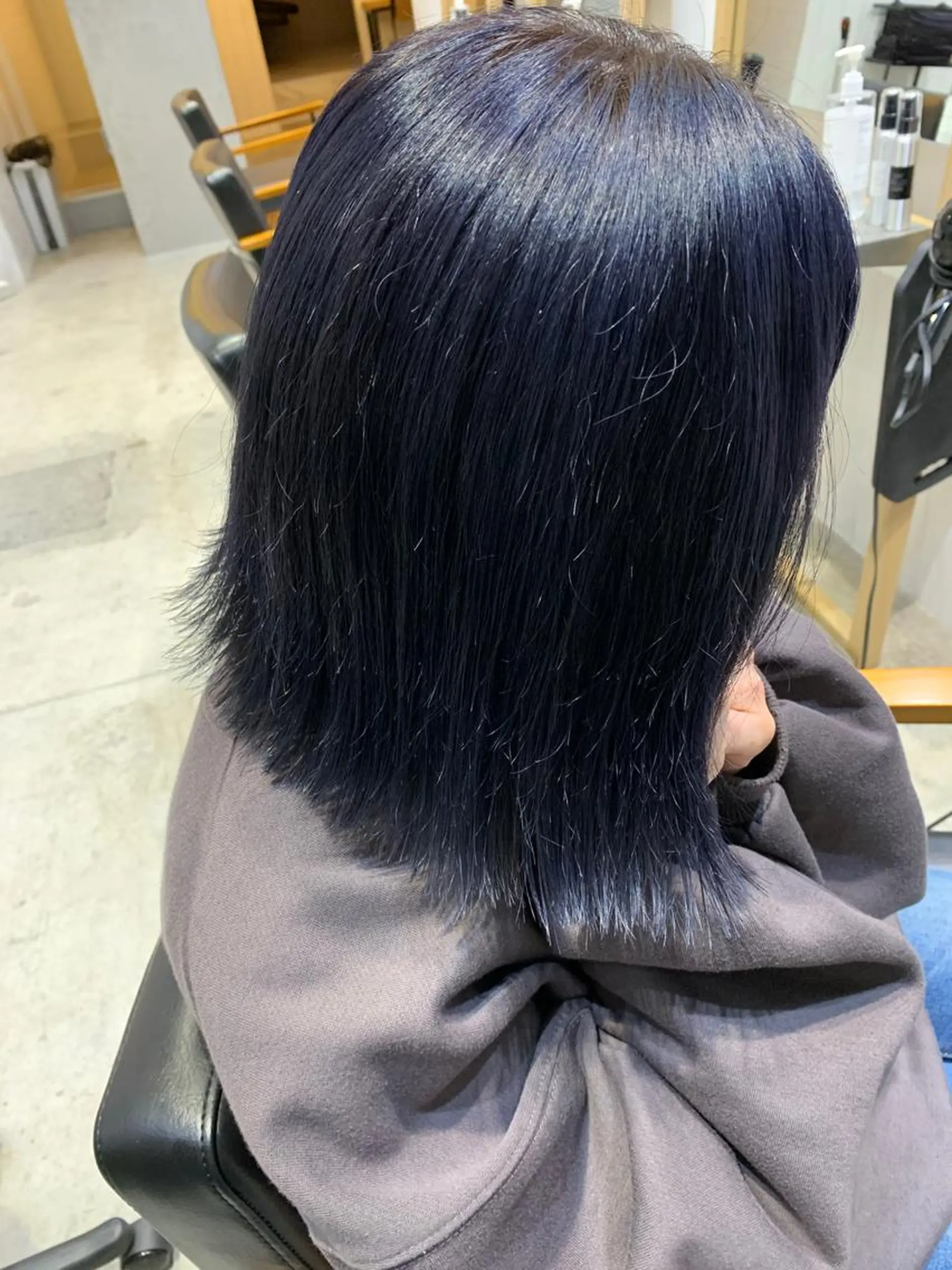 ミディアム ヘアカラー トリートメント ヒロミ/アレンジ/ アンニュイ/透け感のヘアスタイル