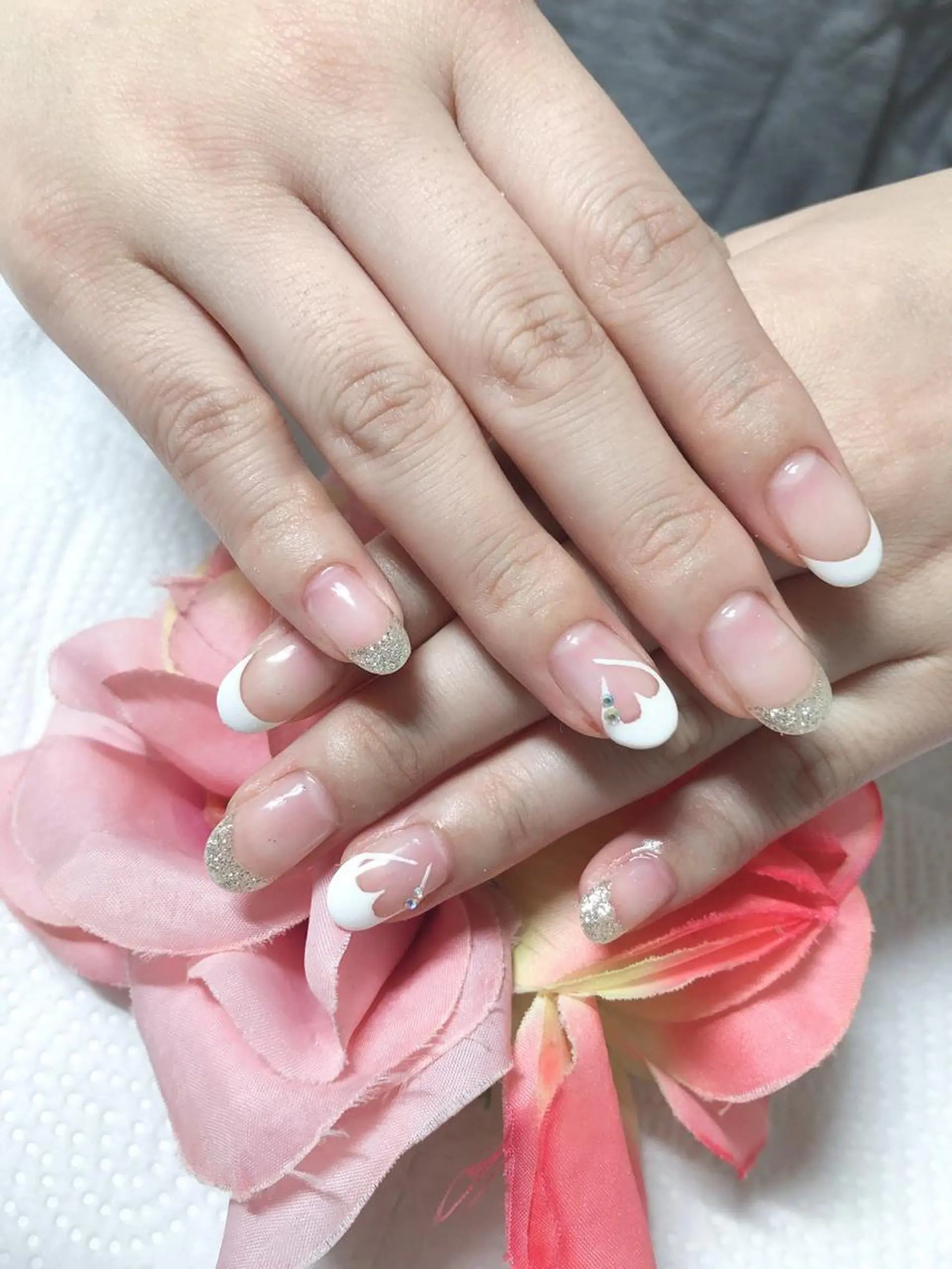 ショート ネイル ハンドネイル 《LB》ラブリエ Nail&eyeのマツエク・マツパデザイン