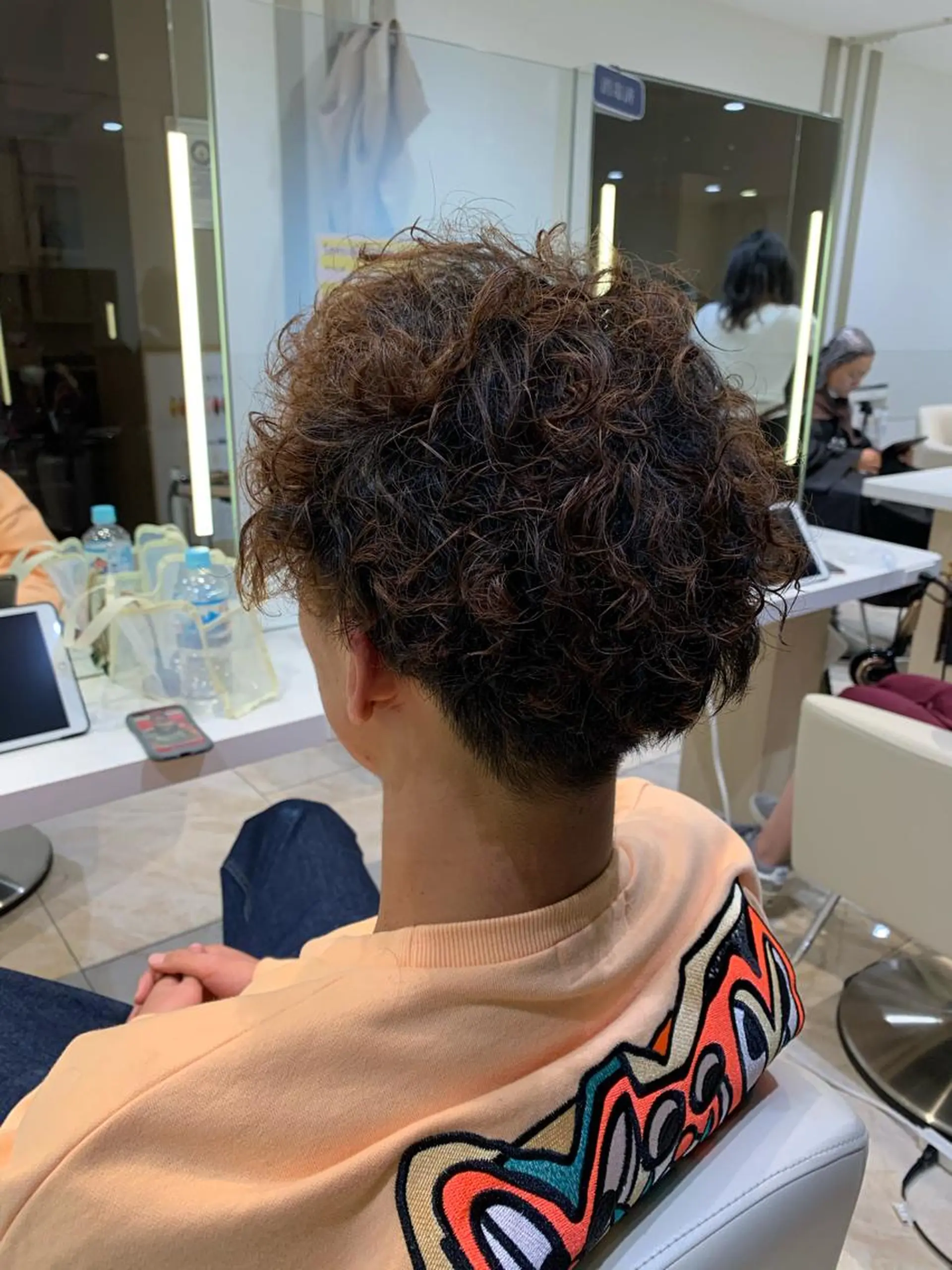 ショート パーマ メンズ ケンジアネッタ Men'sのヘアスタイル