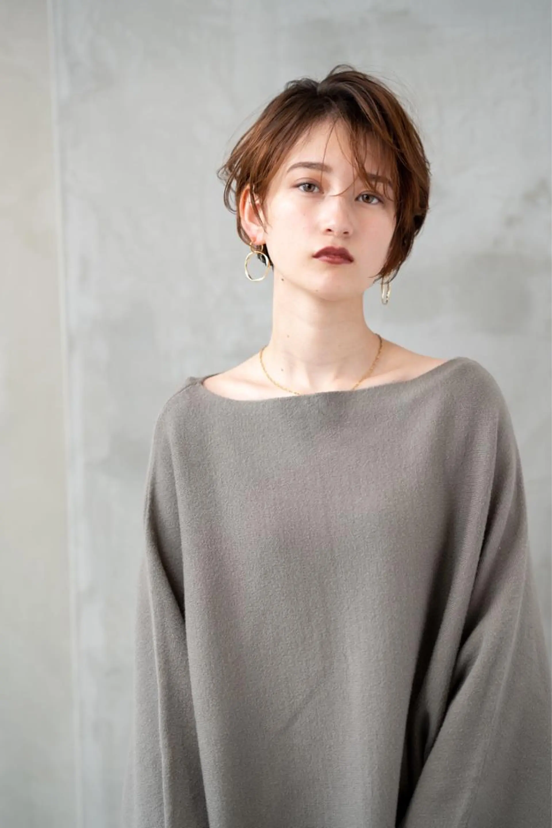 ショート カラー カット ヘアカラー トリートメント 🉐レイヤー/塩見 弘樹🉐渋谷のヘアスタイル