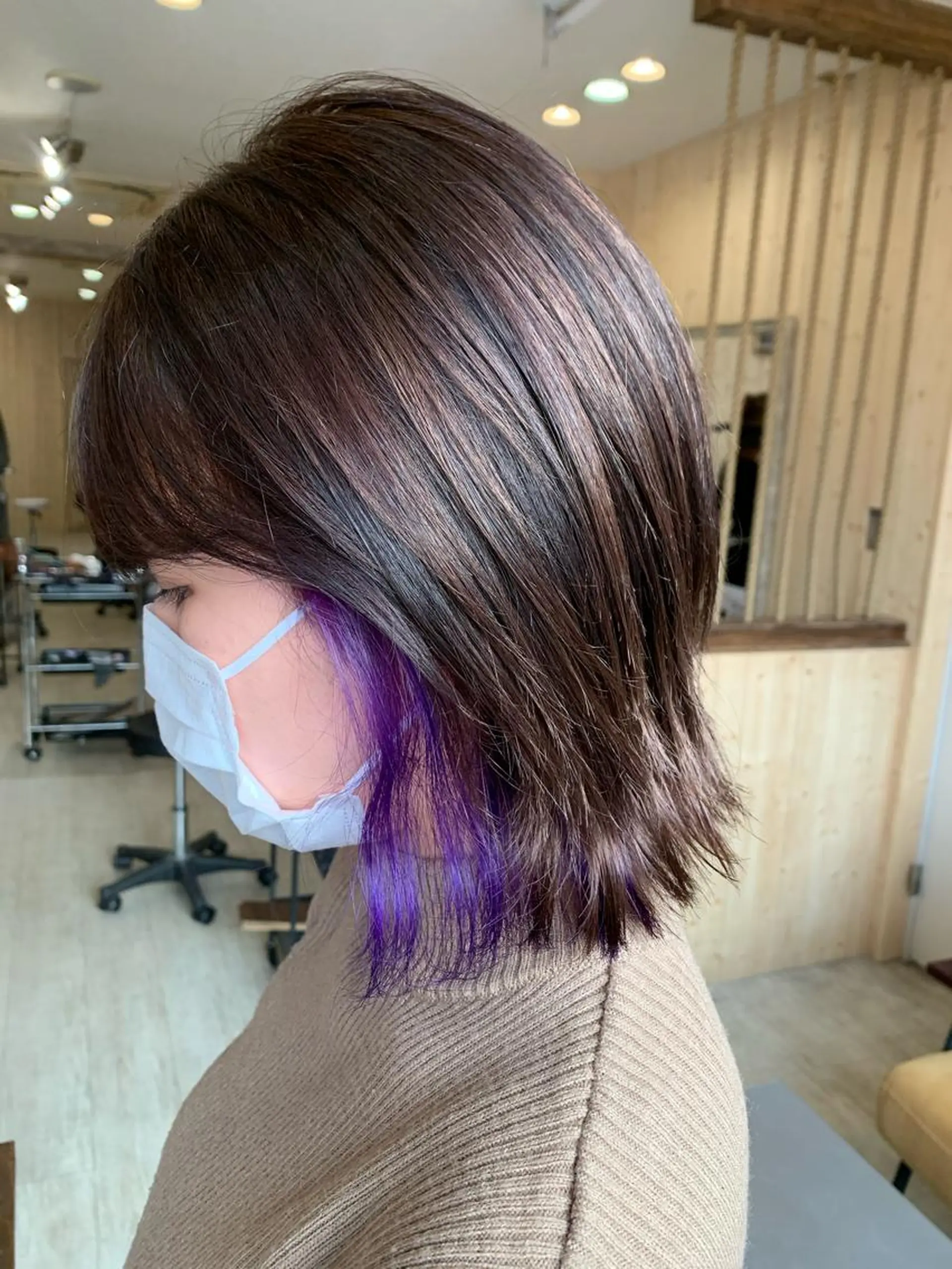 ショート ヘアカラー 高山 滉太のヘアスタイル