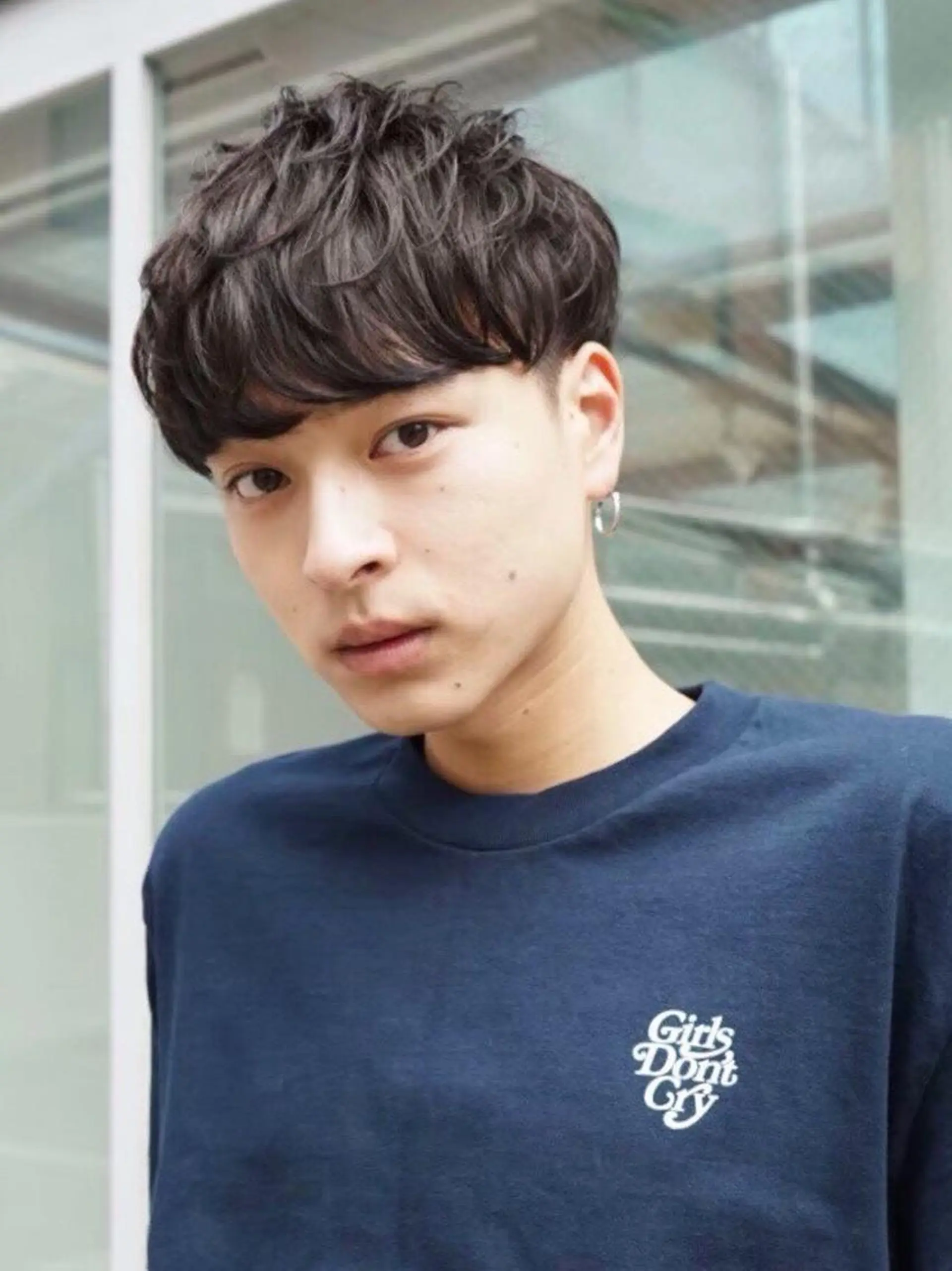 パーマ メンズ ショート 吉田聖 【メンズヘア特化】のヘアスタイル