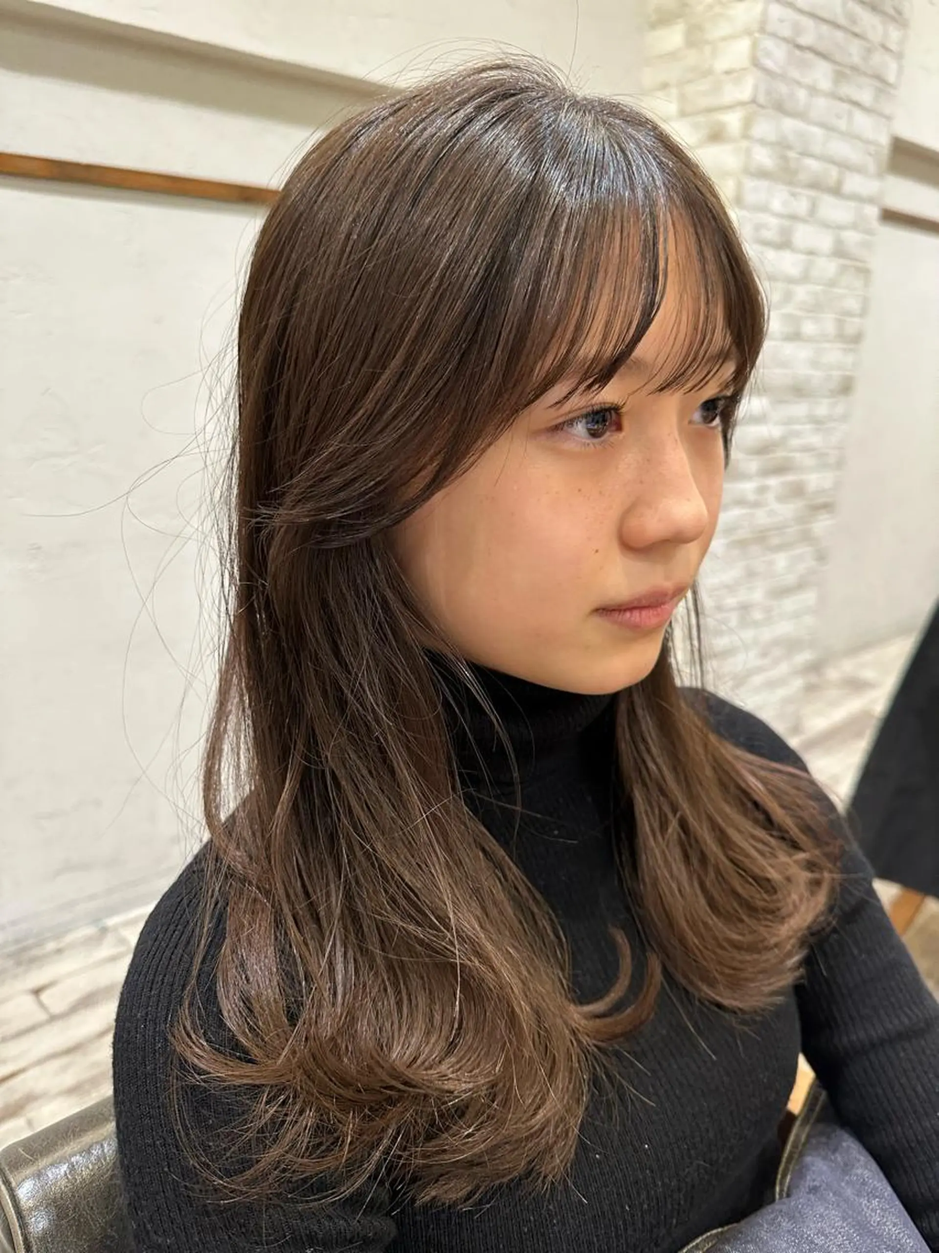 ミディアム カット 大人レイヤー×艶髪 ✨春暁【はるき】のヘアスタイル