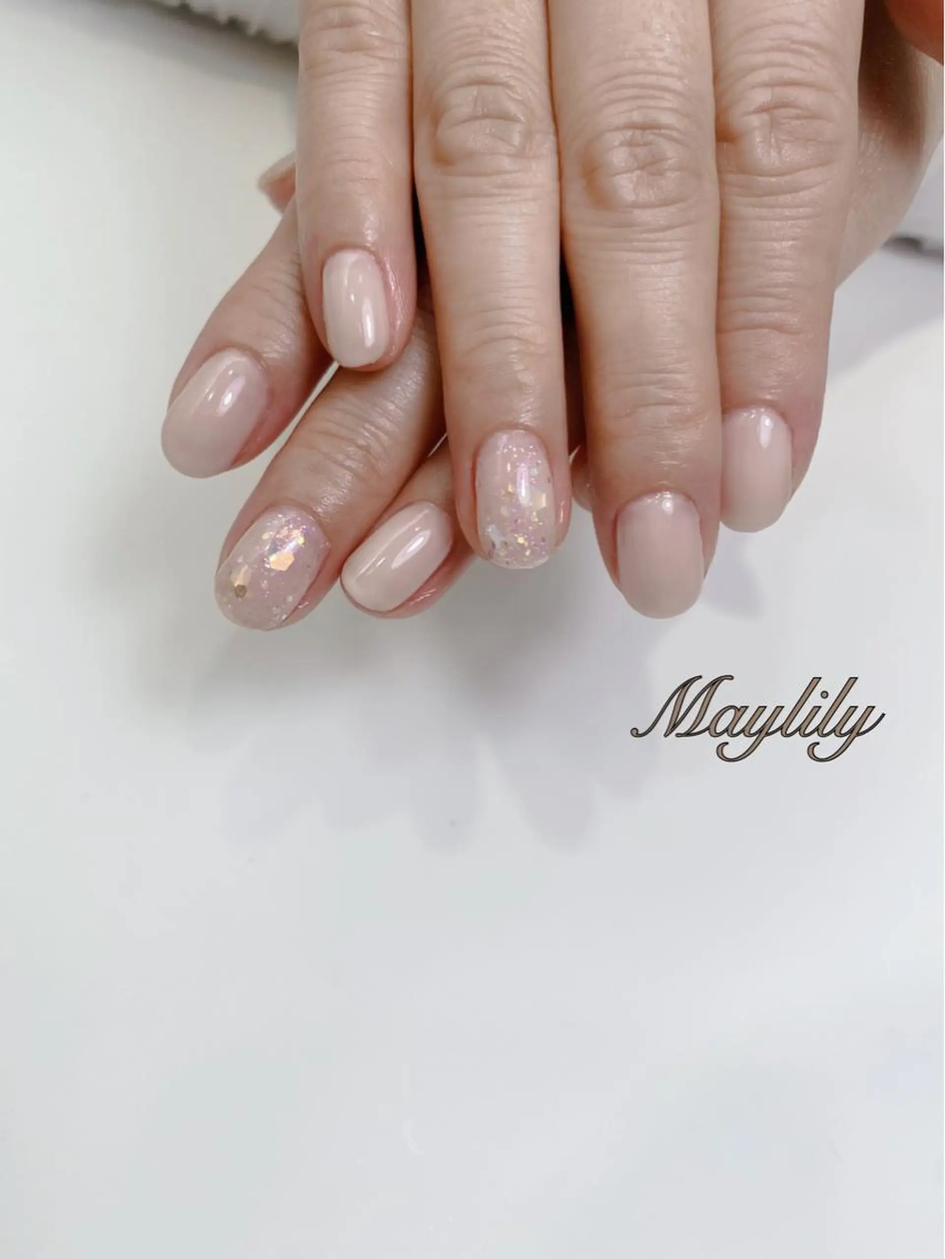 ネイル 持ち込み ハンドネイル Nail salon Maylily所属・Nail salon Maylilyのネイルデザイン