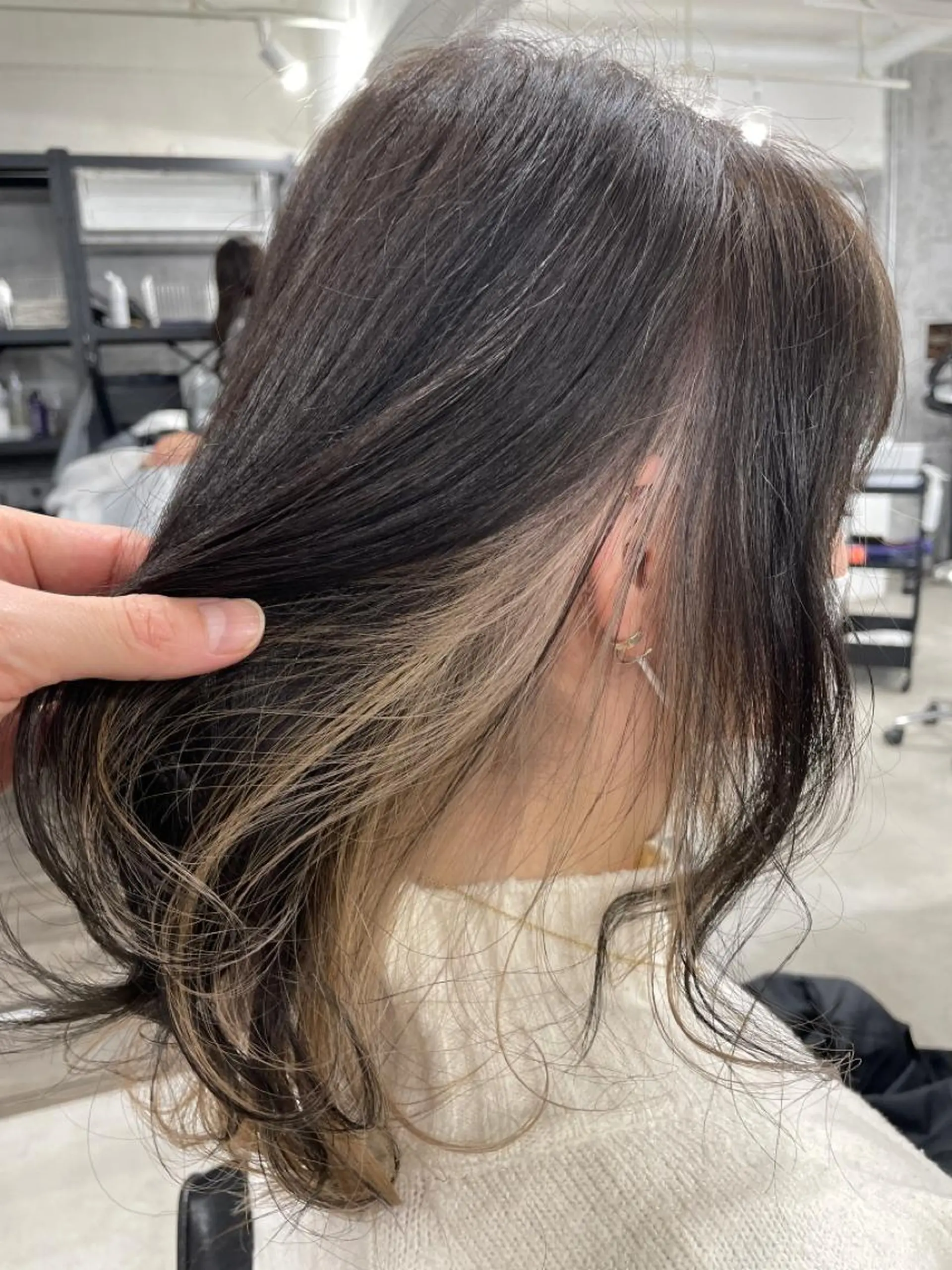 ミディアム カット ヘアカラー トリートメント MICO hair所属・MICO hairのヘアスタイル