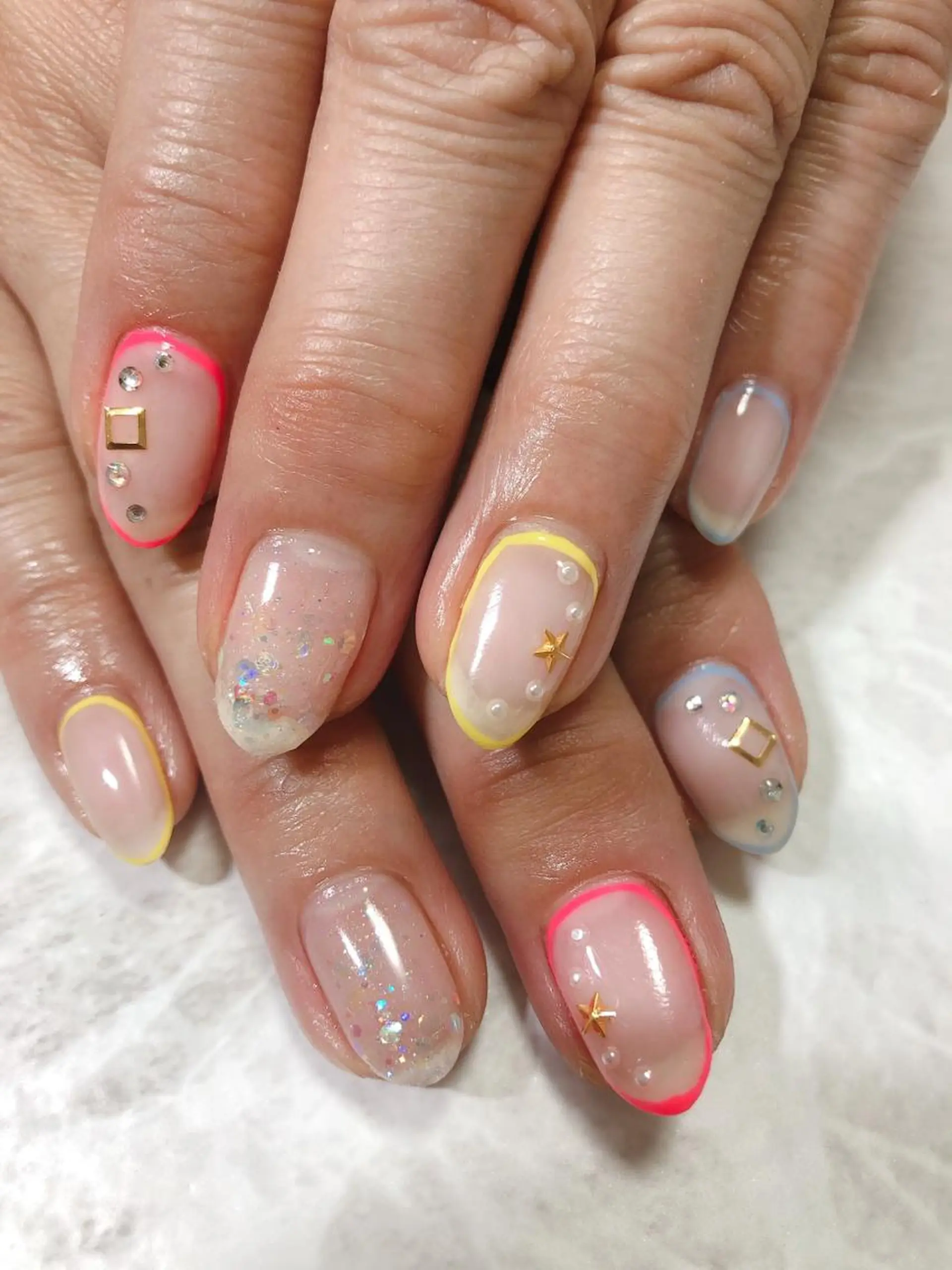 ネイル ハンドネイル フットネイル Lokahi NAILのネイルデザイン
