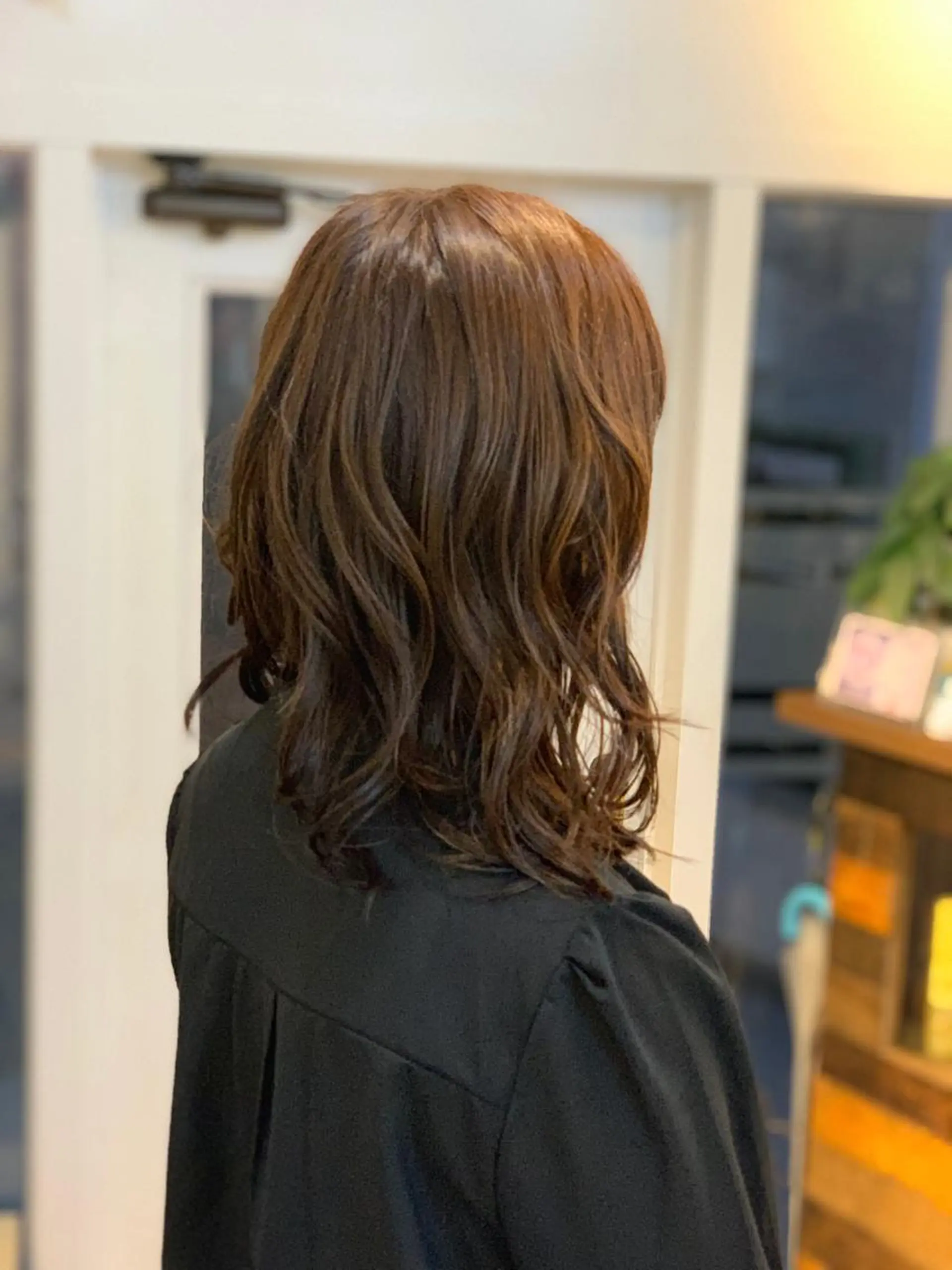 ミディアム カラー アッシュ アッシュブラウン ブラウンカラー カット ヘアカラー トリートメント ✂︎中山竜哉✂︎ 川崎スタイリストのヘアスタイル