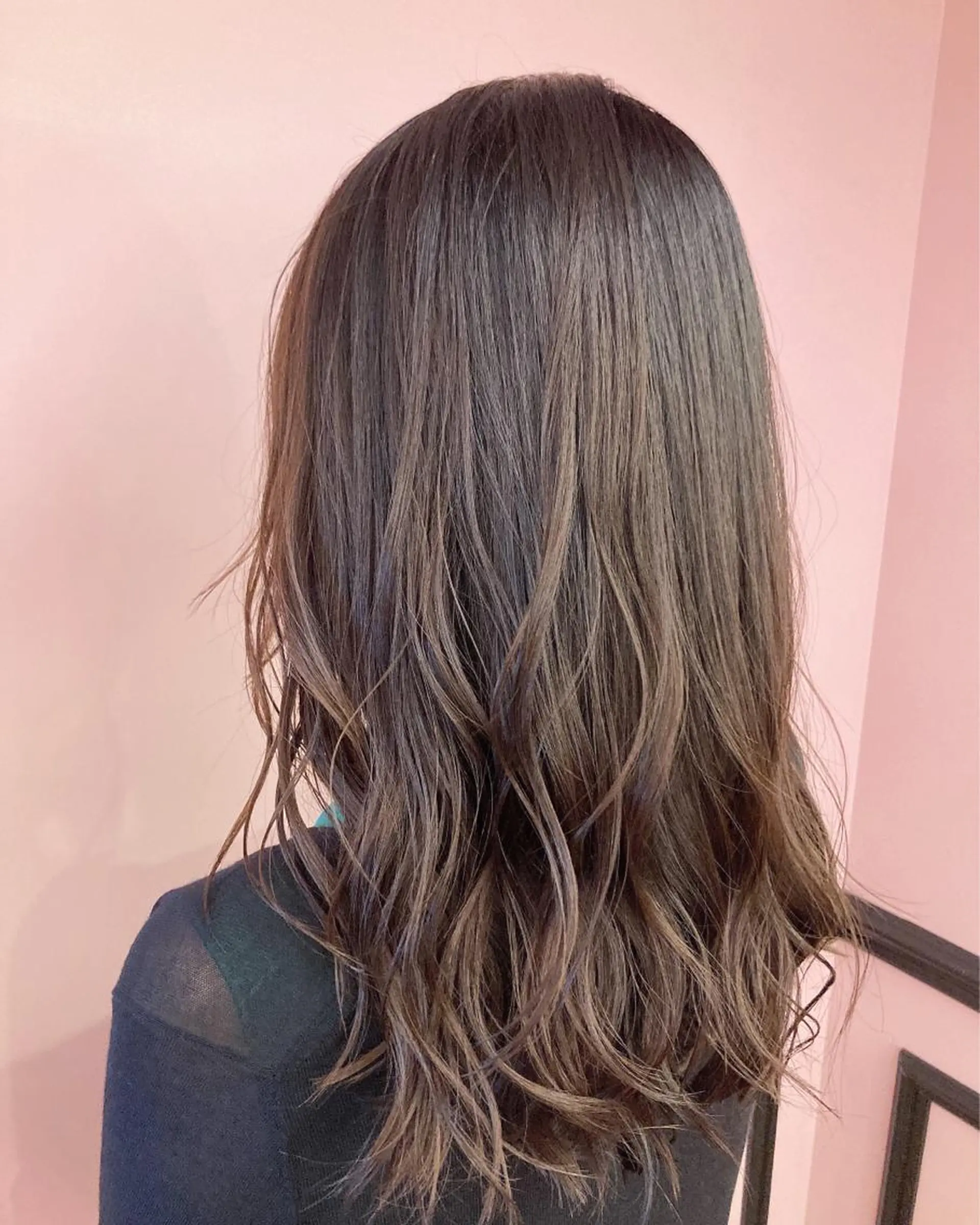 ロング カラー ブラウンカラー マロンブラウン ✨髪質改善縮毛矯正✨ 宇田川修平のエステ・リラクイメージ