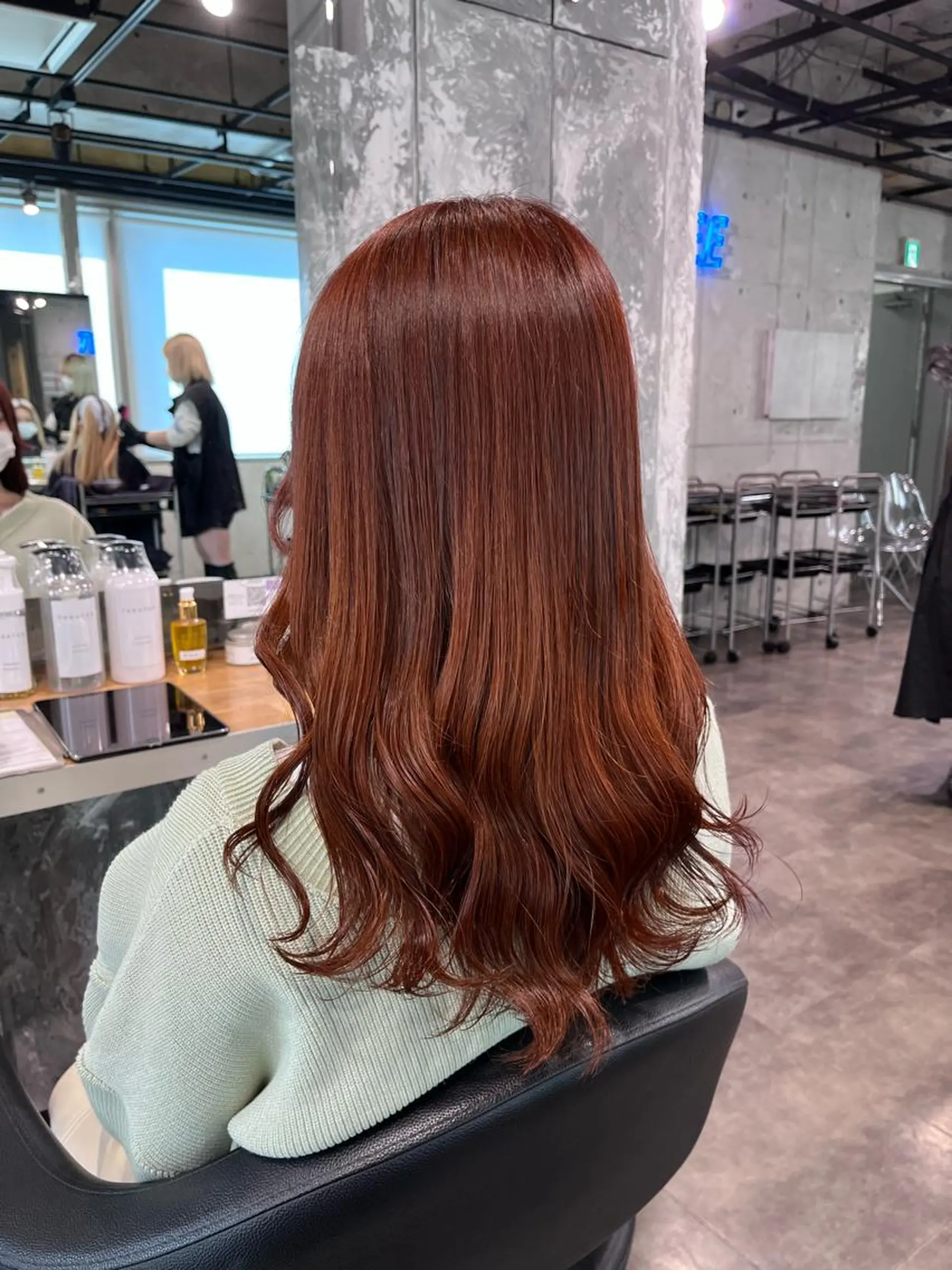 ロング カット ヘアカラー トリートメント ヘッドスパ ヘアセット I S所属・🌿透明感カラー‪ 縮毛矯正✨かずきのヘアスタイル