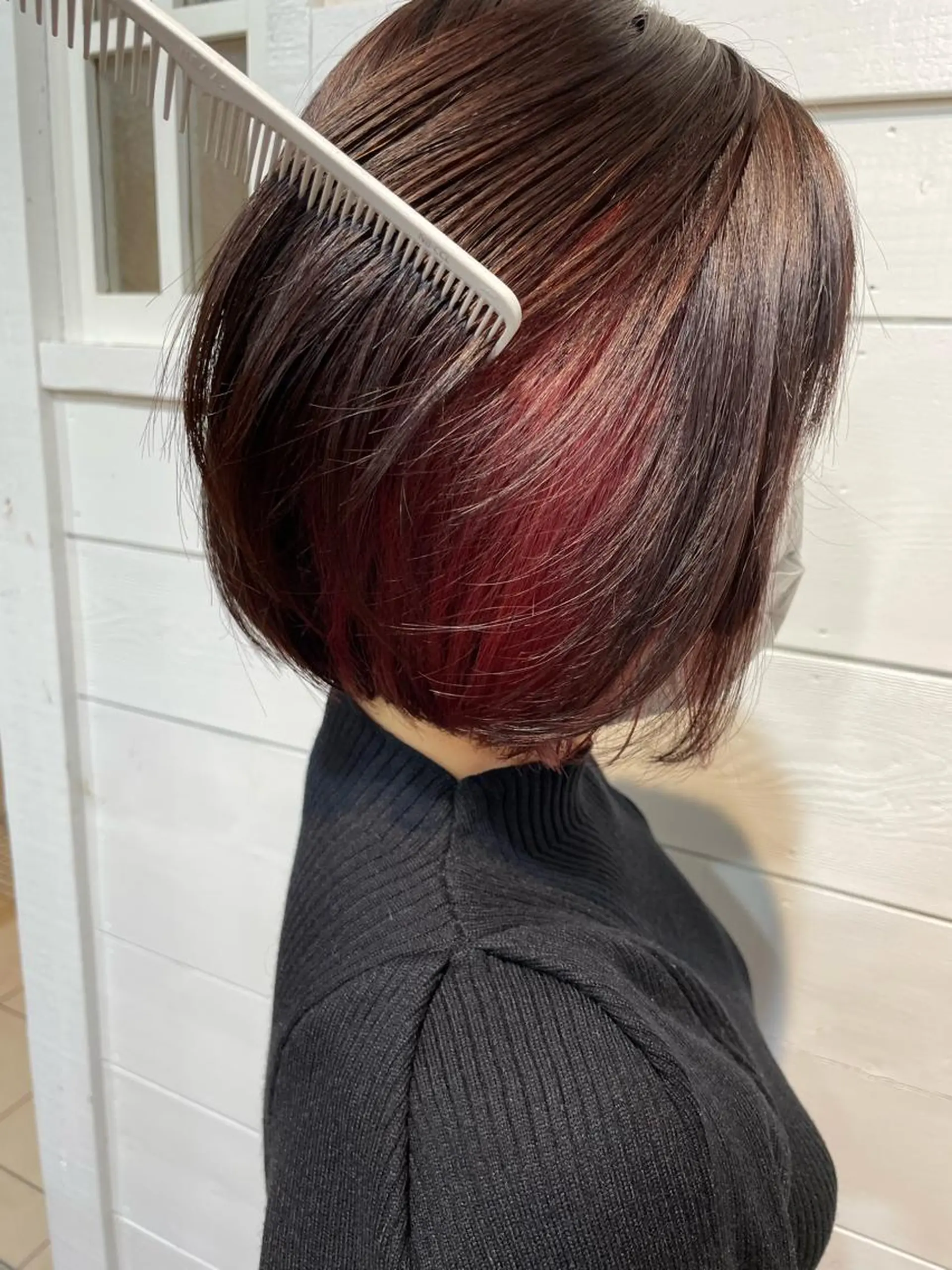 ミディアム 足立 悠輔のヘアスタイル