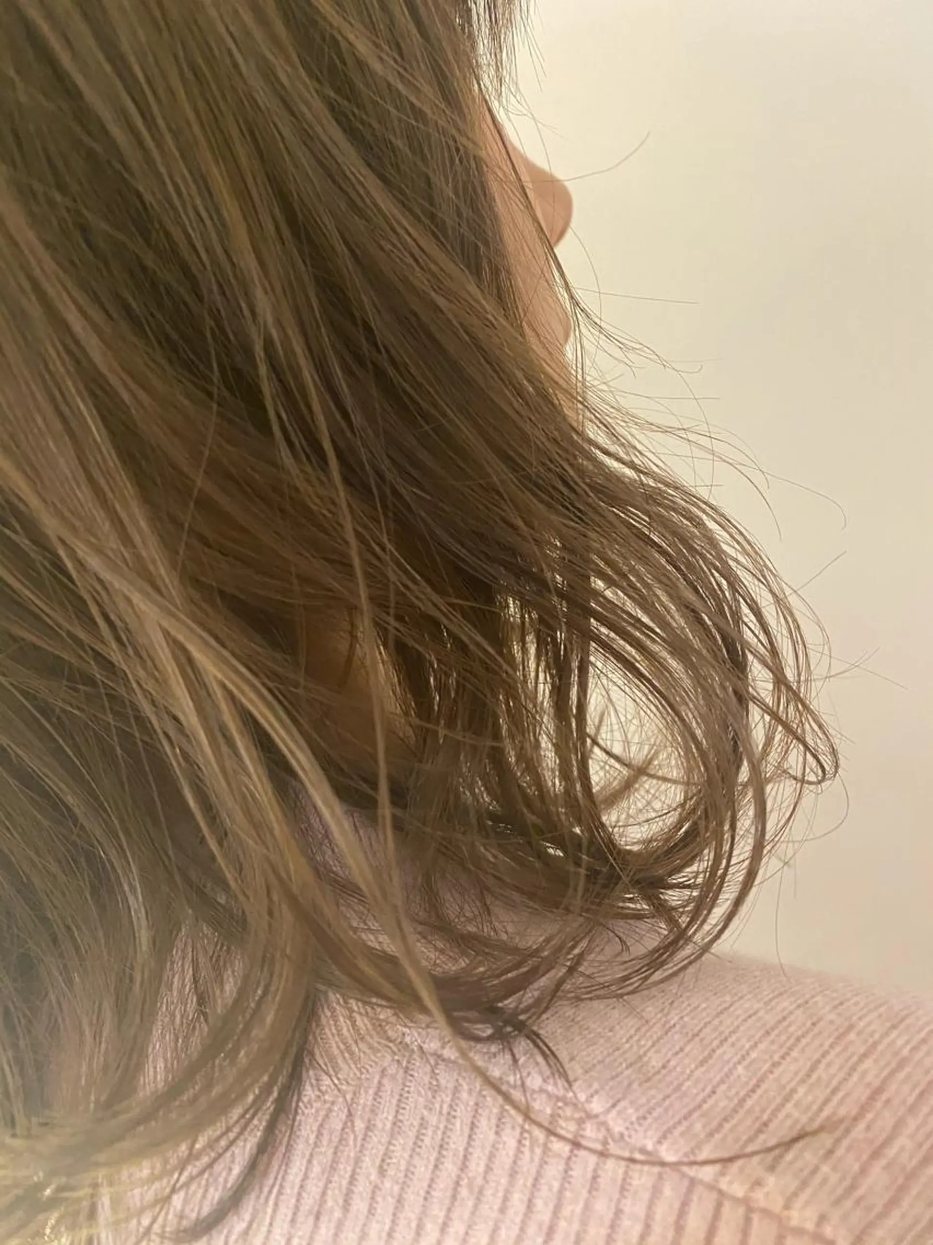 ミディアム カラー ベージュカラー カット ヘアカラー トリートメント 韓国hair ·͜· watanabeのヘアスタイル