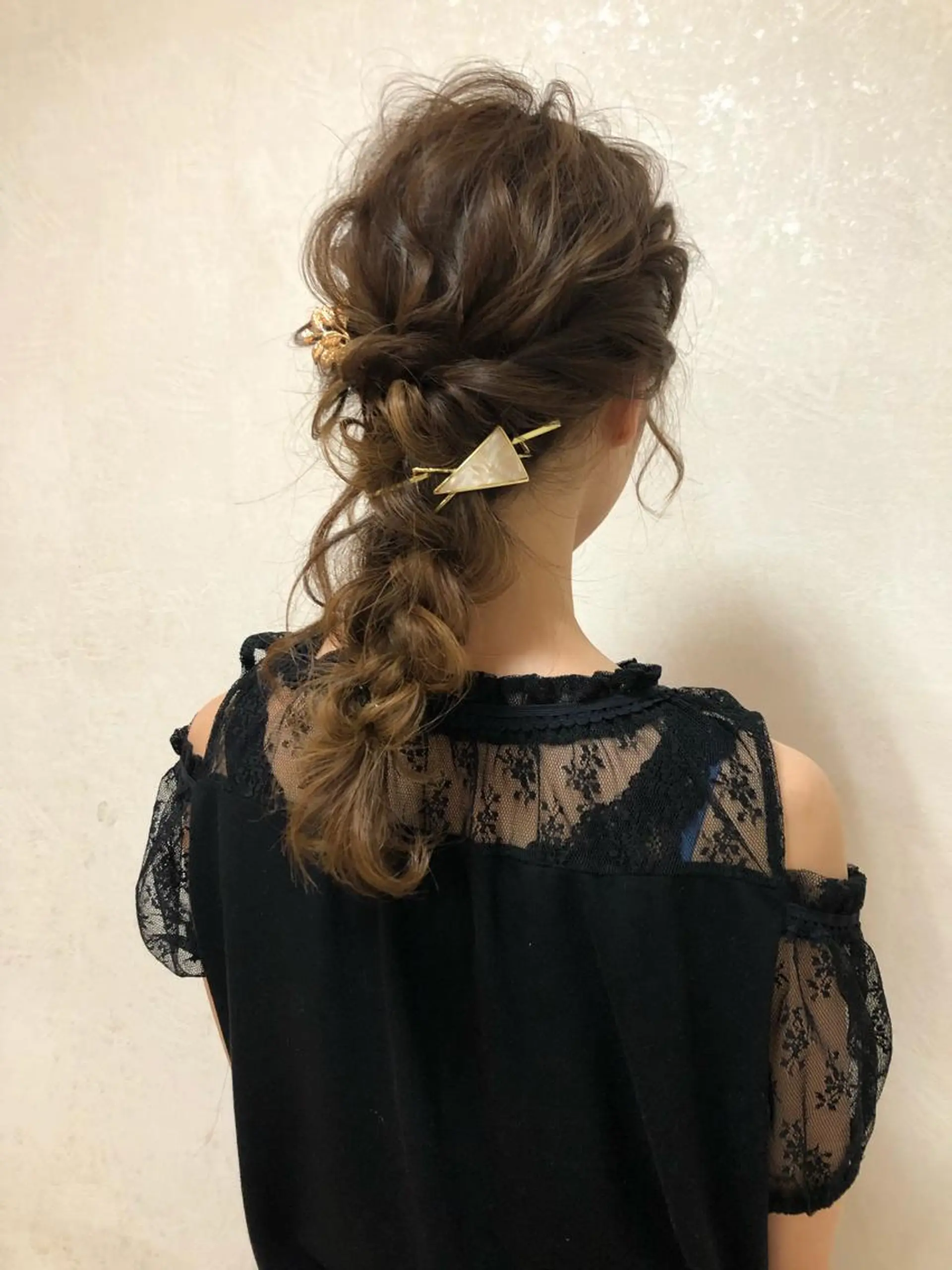 ミディアム カラー ヘアアレンジ 竹嶋 興樹のヘアスタイル