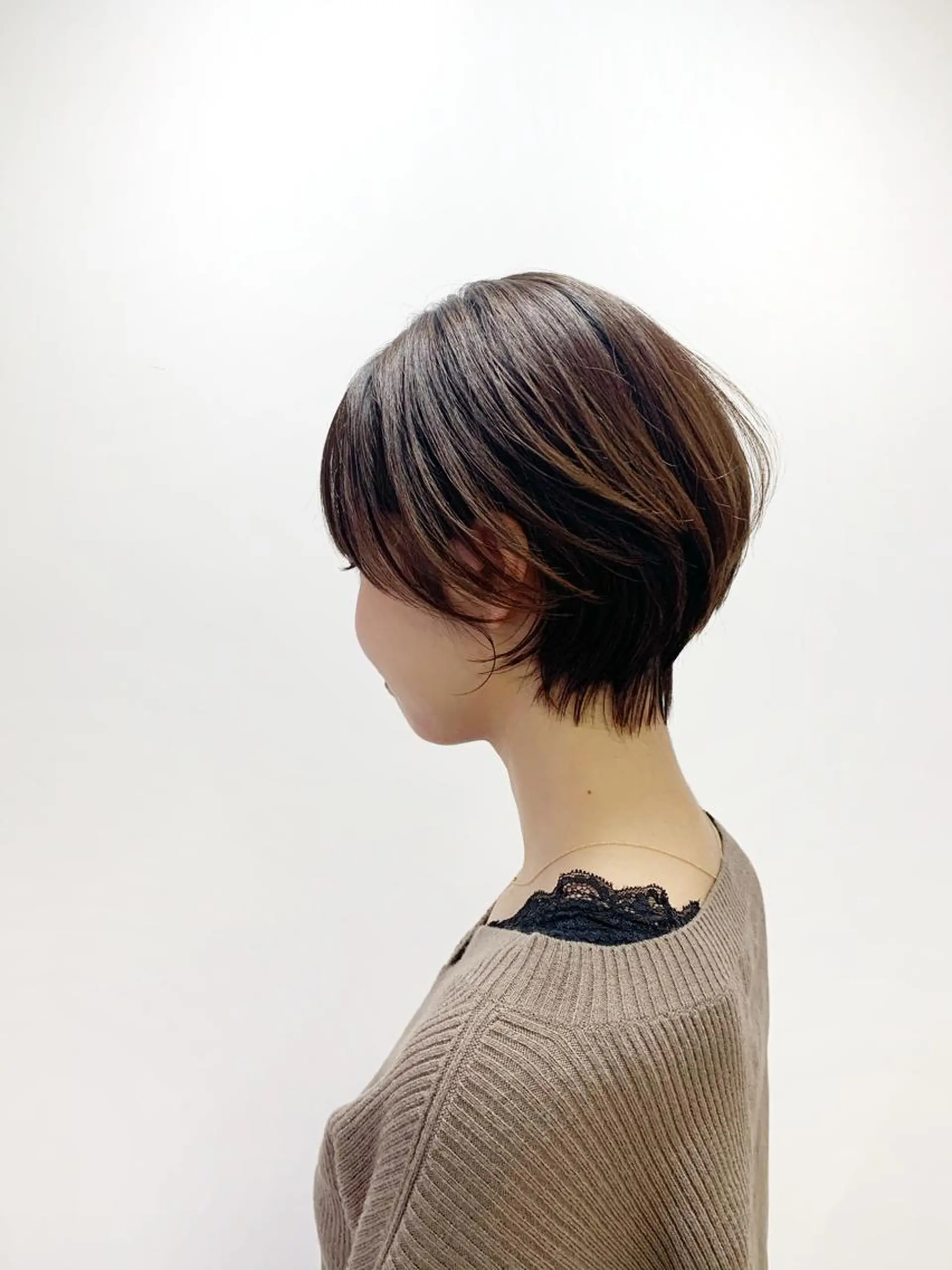 ショート カラー ショートボブ ボブ ショートヘア カット ヘアカラー トリートメント ボブ/大人ヘア k-two濱田のヘアスタイル