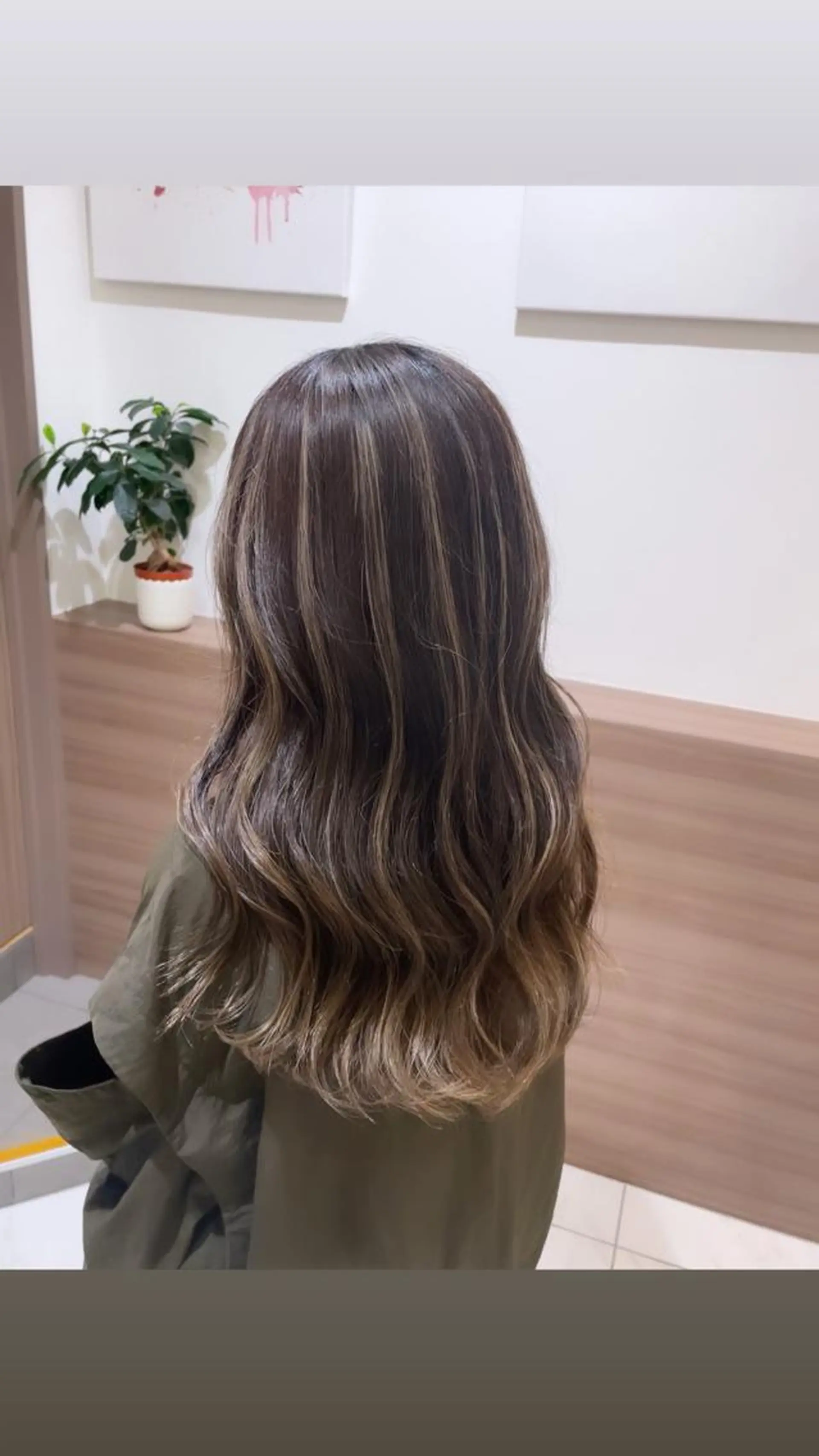 セミロング カット ヘアカラー トリートメント 菊池 遼/透明感 /韓国レイヤー/艶感のヘアスタイル