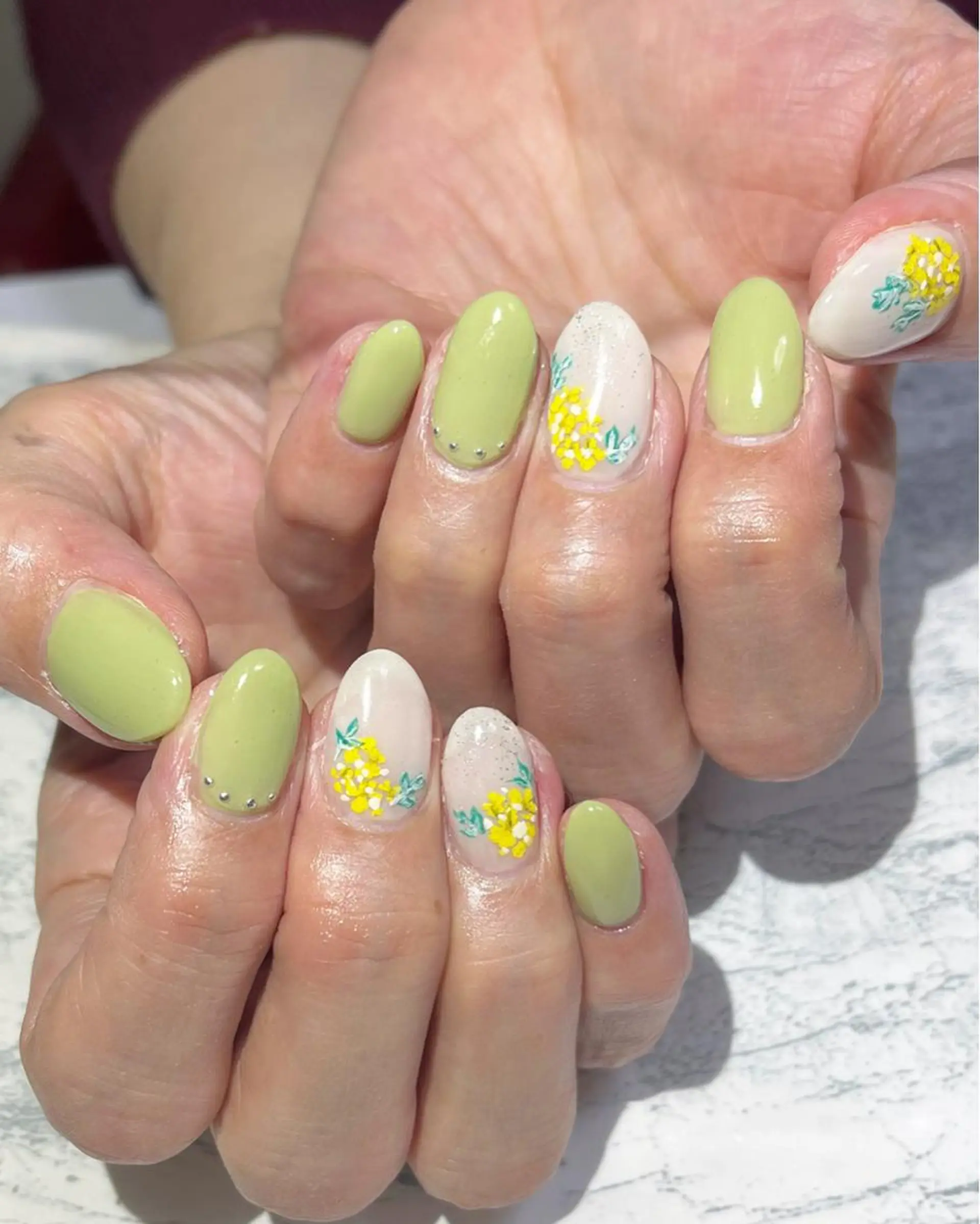 ネイル フットネイル ニュアンスネイル シンプルネイル 春ネイル 夏ネイル ネイル フフラ所属・nail fufla ♡yamane♡のネイルデザイン