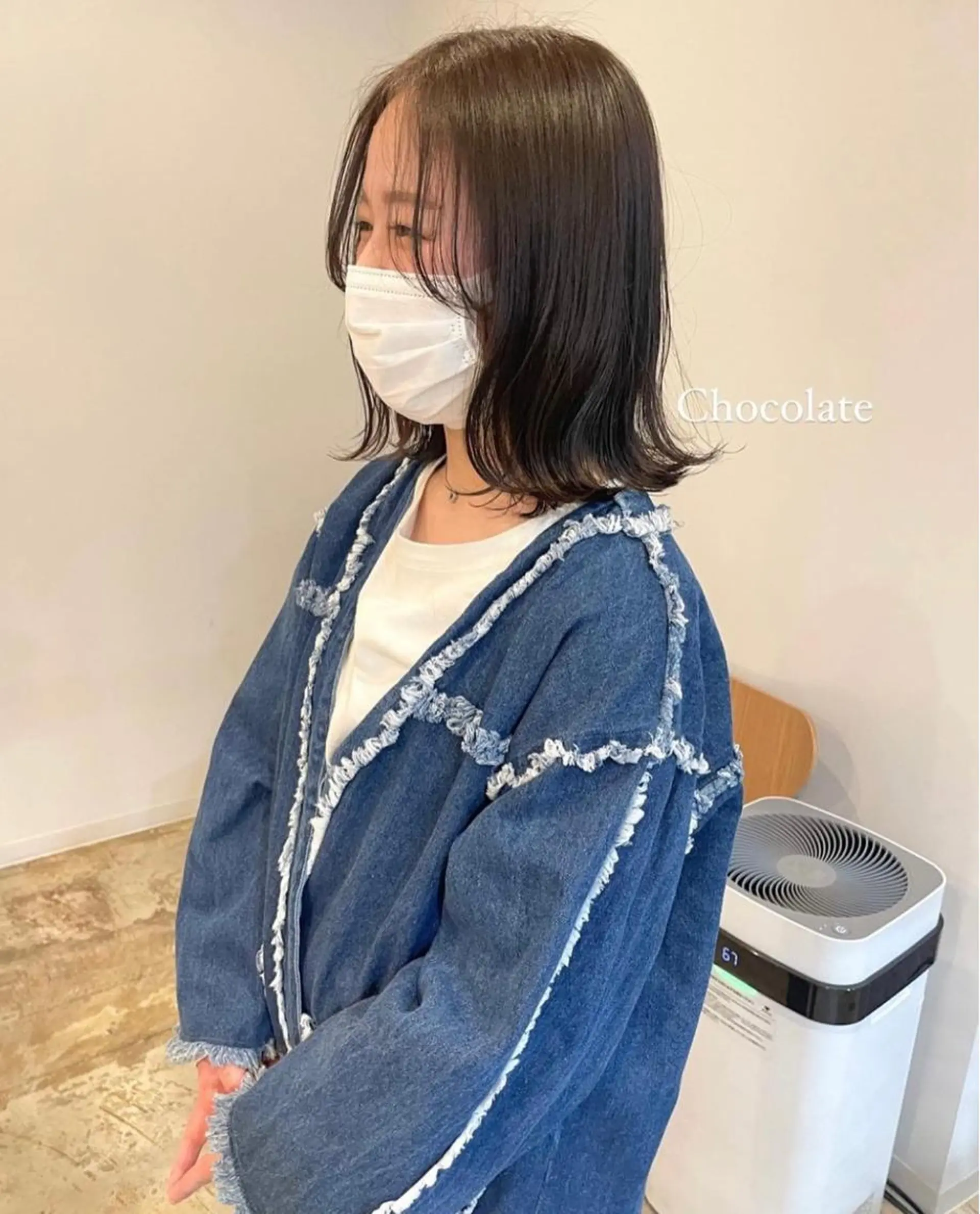 ミディアム Musee plume所属・荻野七菜子 ボブのヘアスタイル