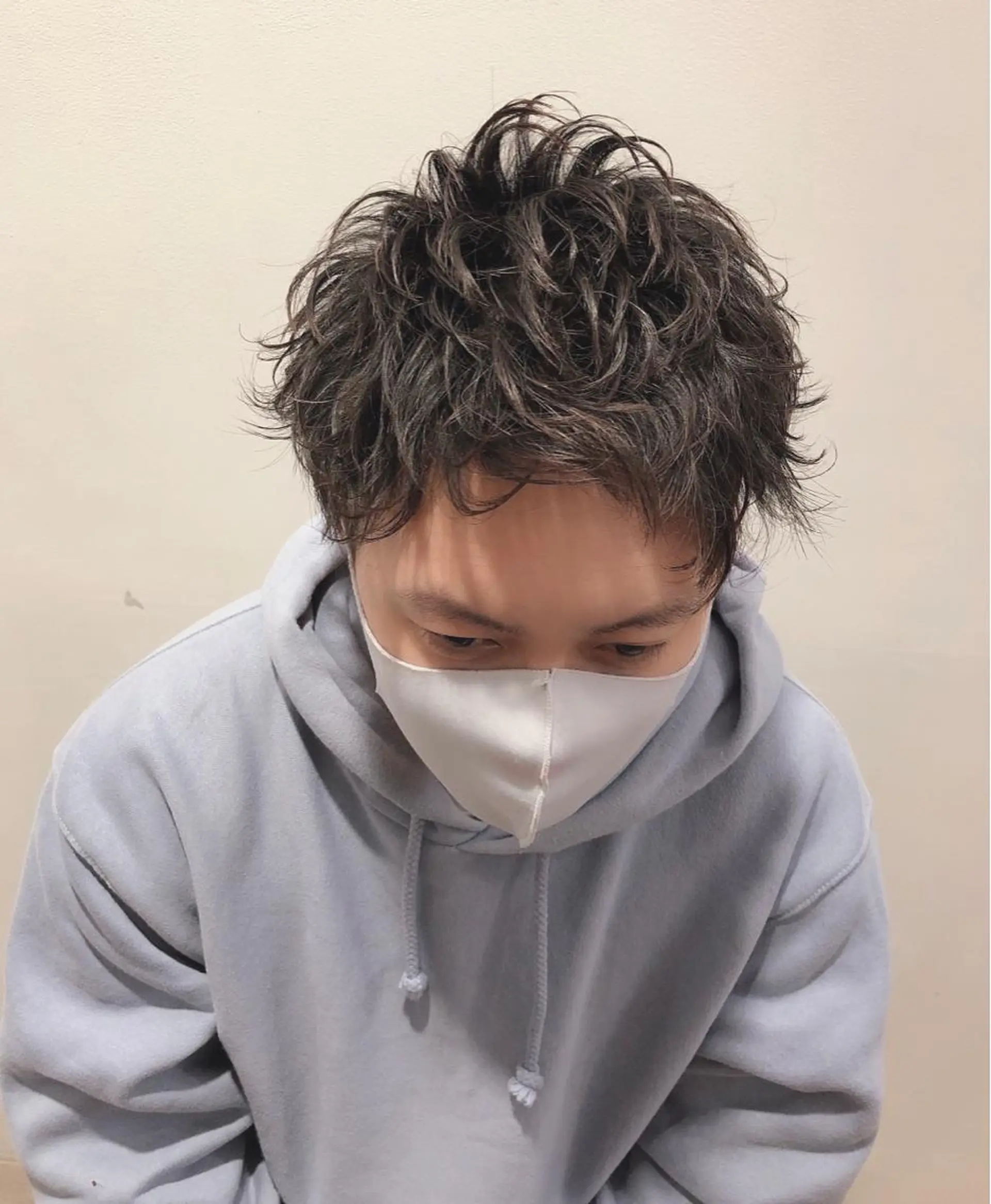 ショート メンズ ショートヘア men's salon SOL所属・TAIYO帯広/ メンズパーマ/波巻きのヘアスタイル