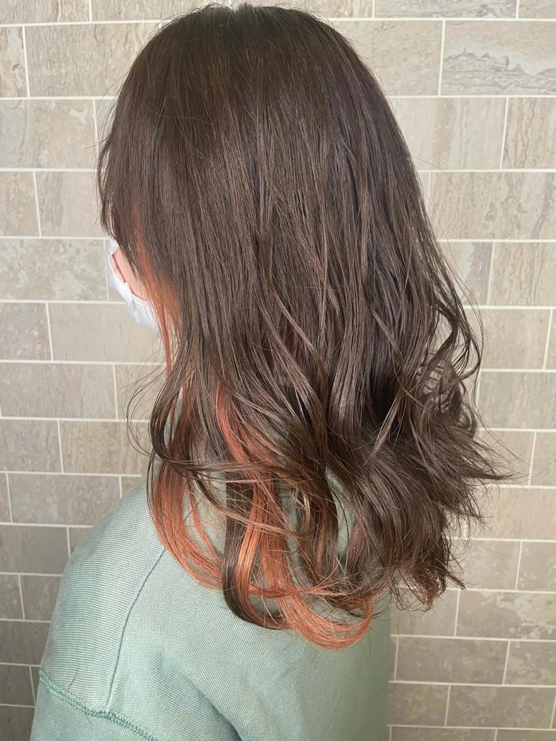 ロング カラー 渡辺 瑠美のヘアスタイル